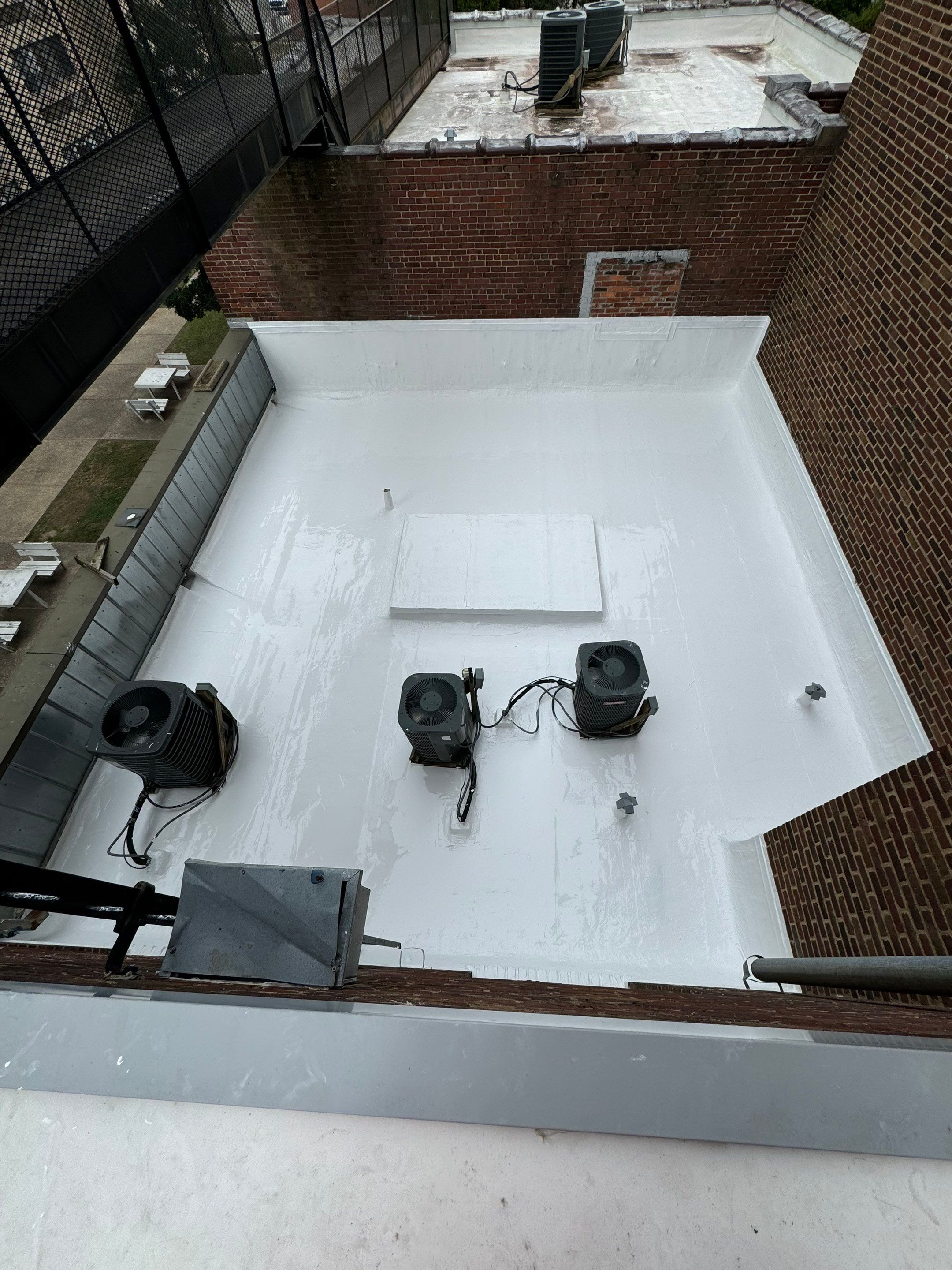 Commercial Roof Restoration – Kinston Hotel Apartments by S.W. Contracting & Consulting