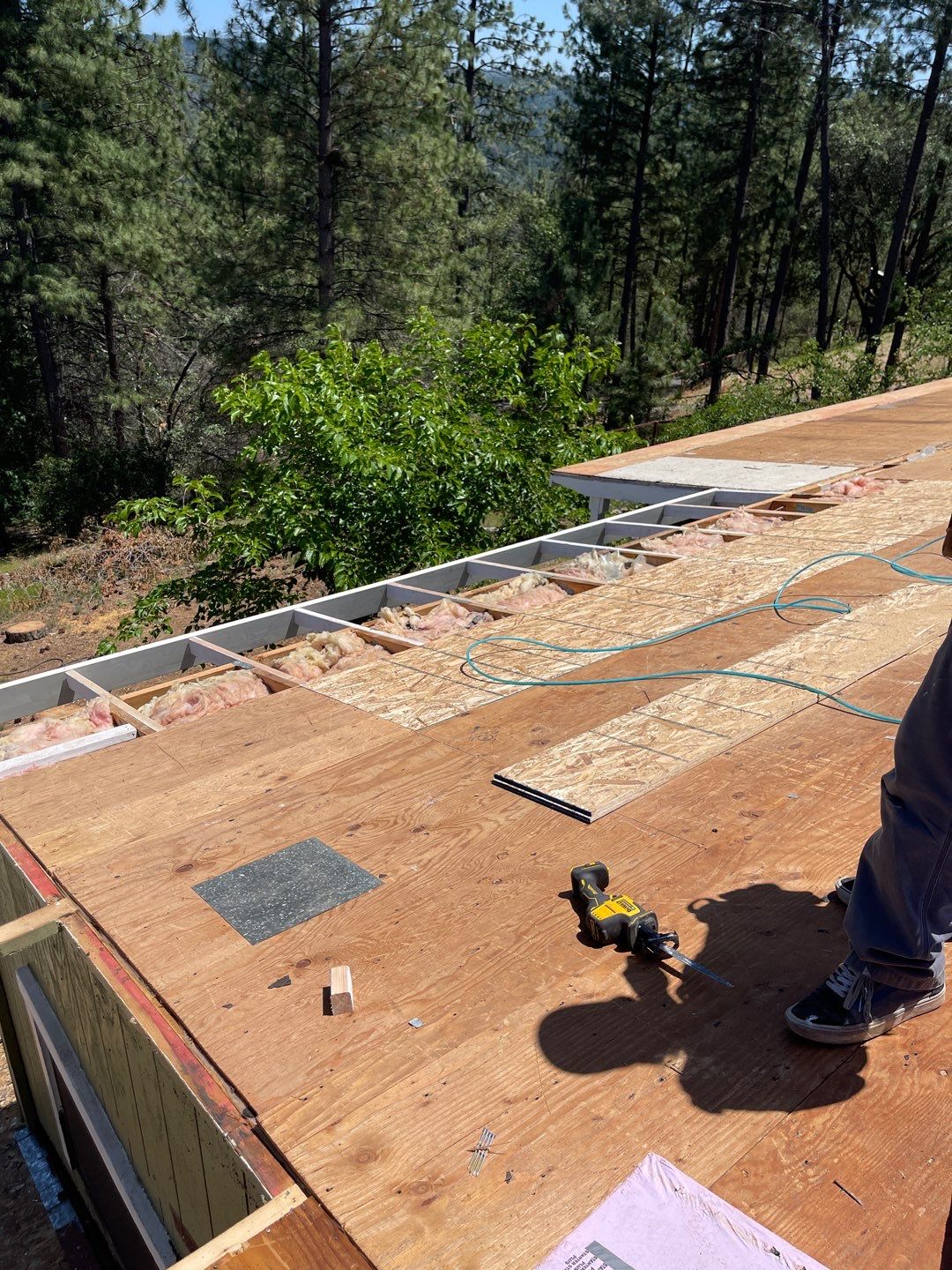 Residential Roofing Installation using Owens Corning Roofing Shingles by Byers Enterprises 