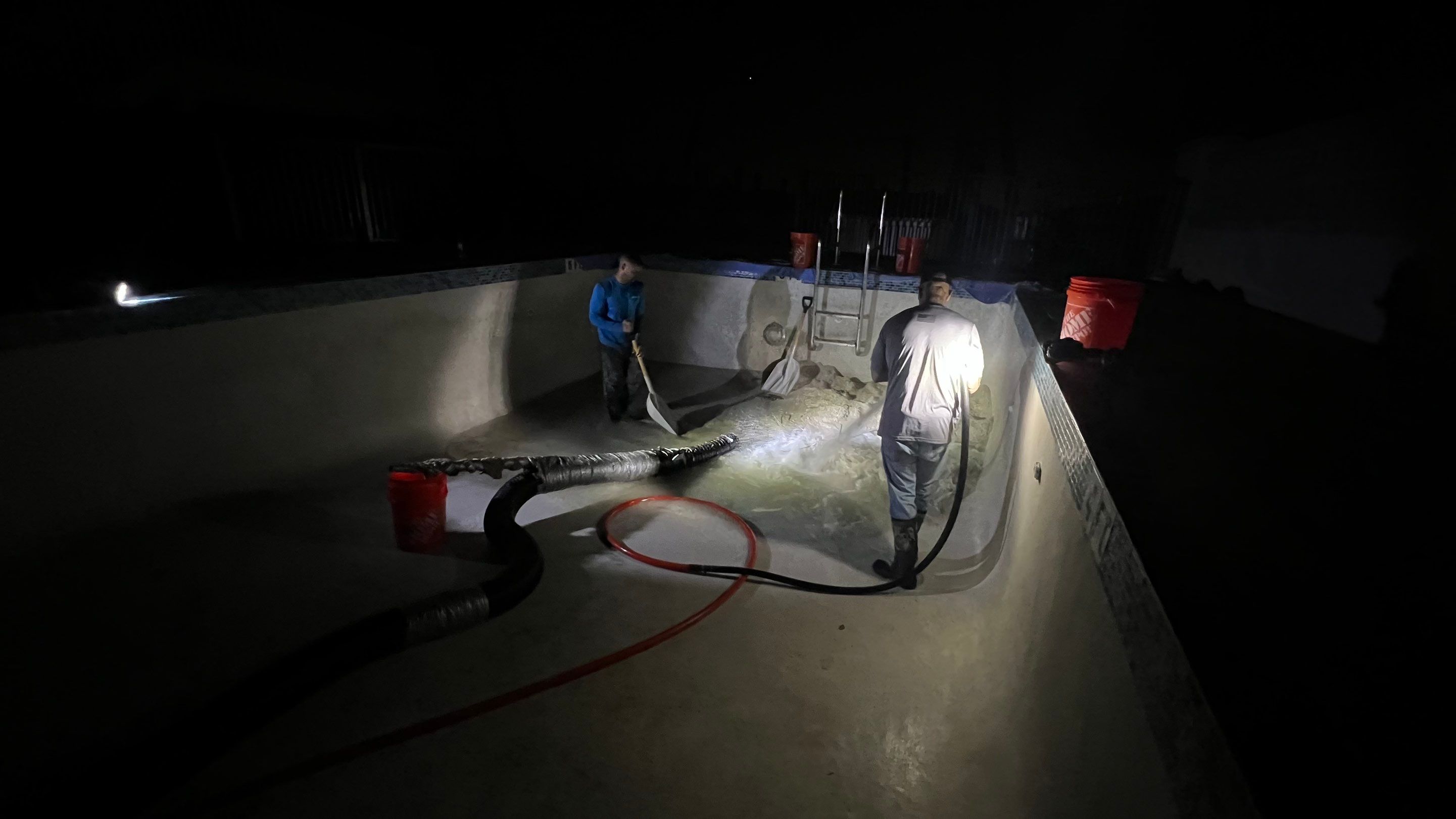 Naples Resort Pool Cleanout and Stormwater System Maintenance by Don Mar, Inc. Storm Water Solutions