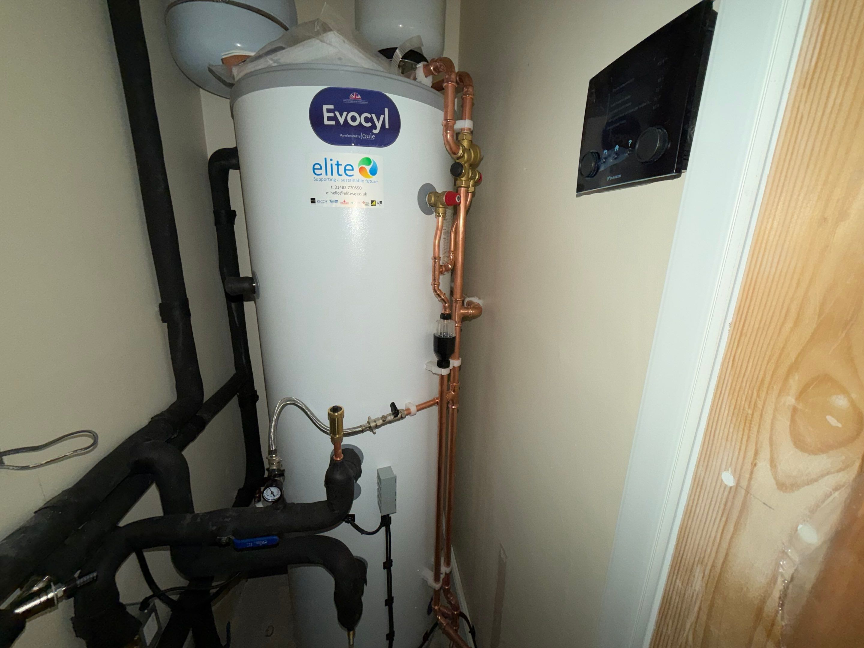 New Build Heat Pump Installation – East Yorkshire by Elite Services Group Ltd