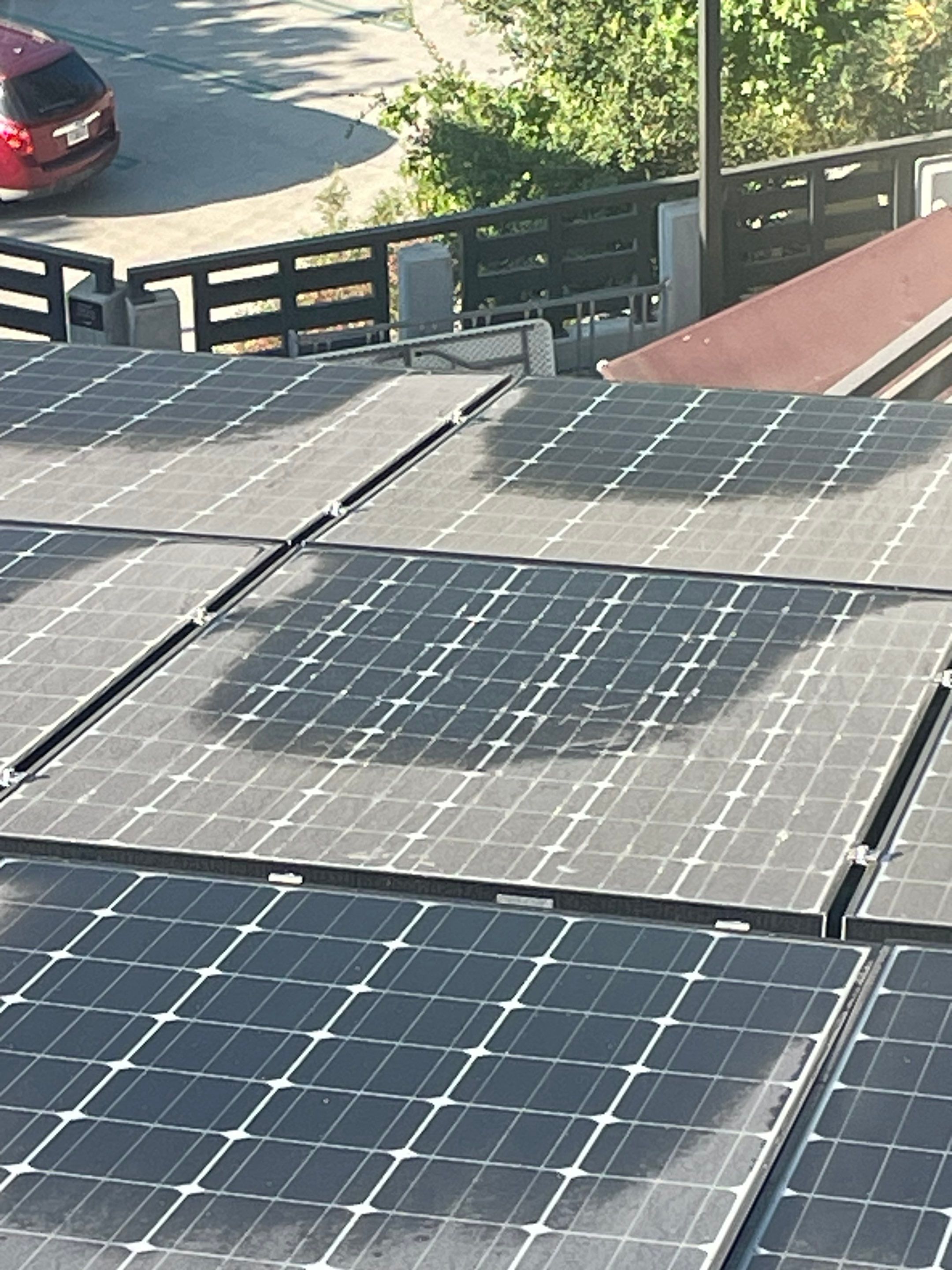 Commercial Solar Panel Cleaning for Chandler School in Pasadena Ca by Palm Coast Solar Cleaning