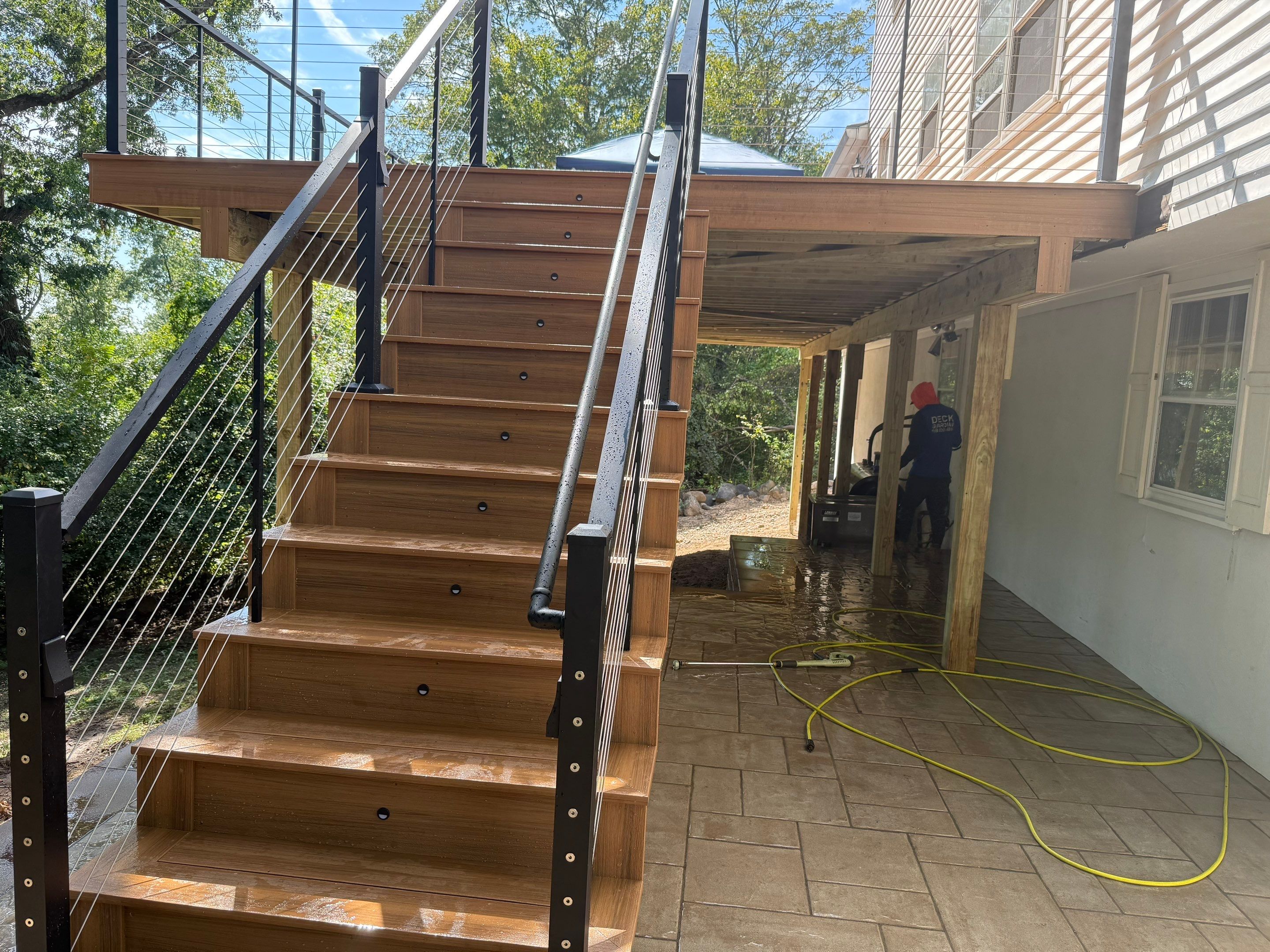 New Deck in Boonton by deck guardian