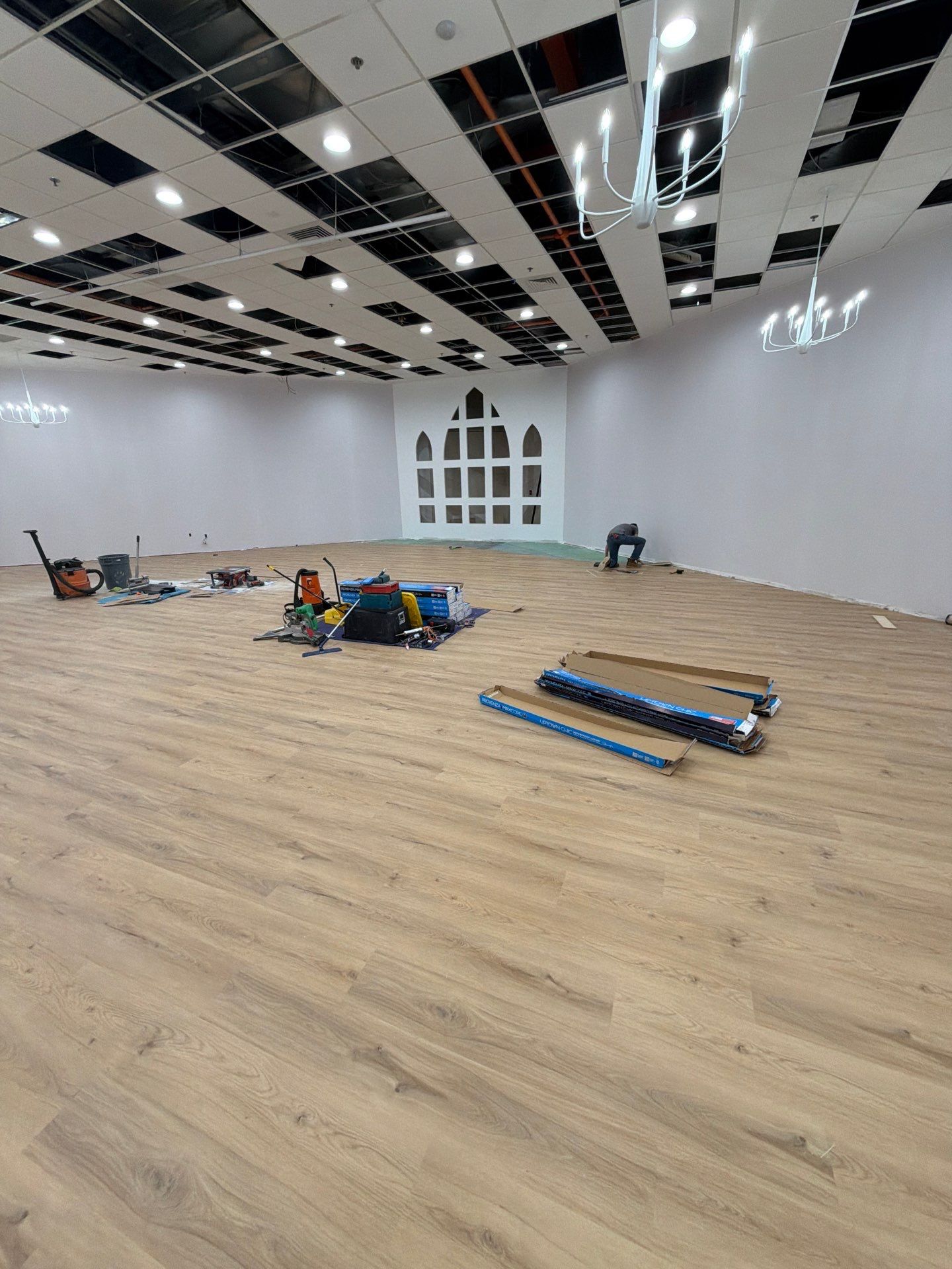 Durable Wedding Chapel Flooring! by RTBaldwin Hardwood Floors