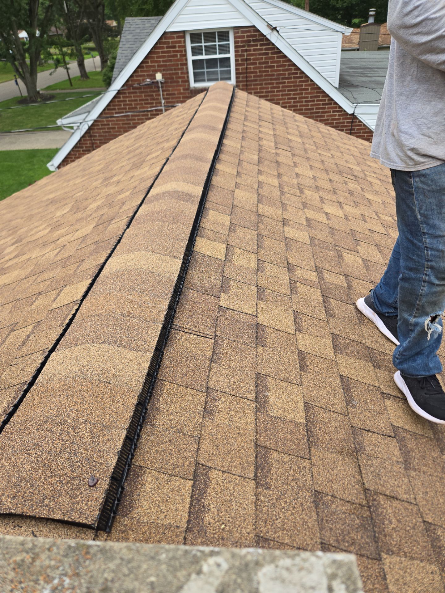 Atlas Pinnacle, Color, Morning Harvest, Drip Edge, Color, Royal Brown by Eagle Eye Roofing