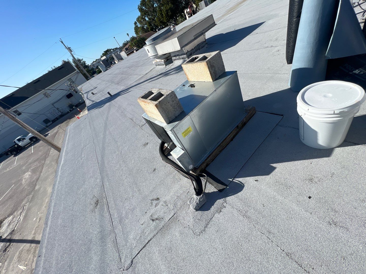 Commercial Roofing Installation using BUR by Four Peaks Roofing
