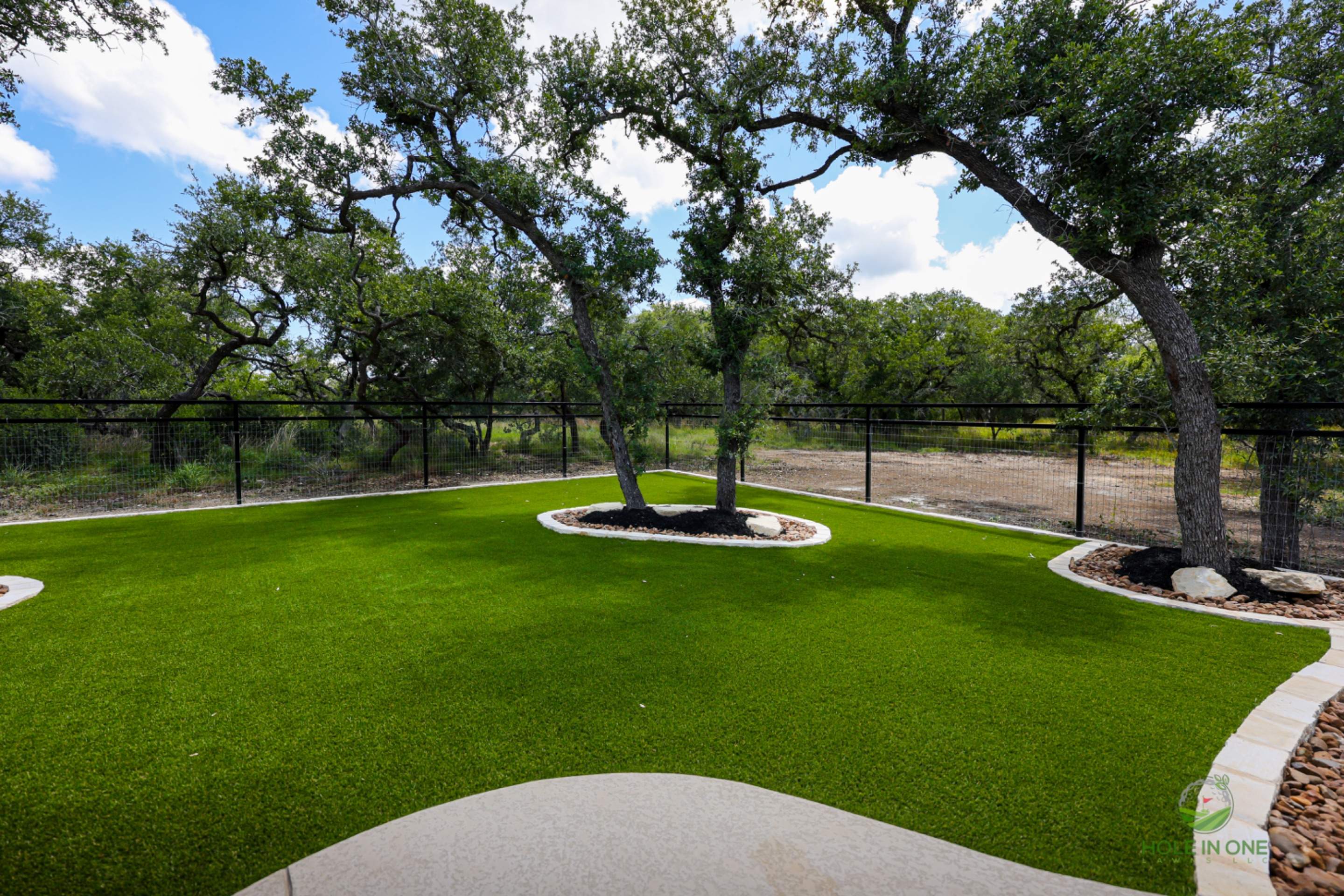 Belle Oak, Bulverde Tx. by Hole In One Lawns, LLC