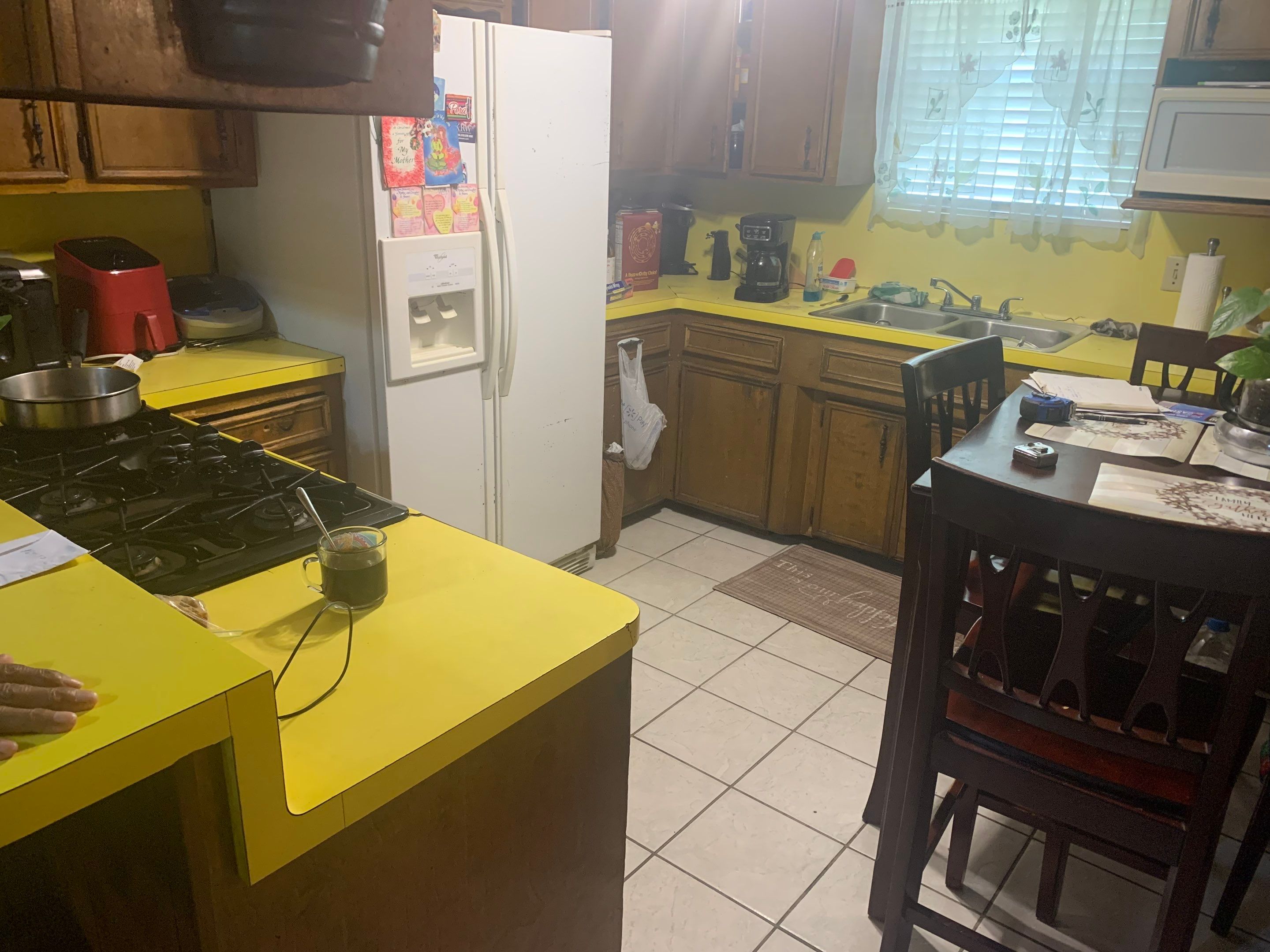 Fire Damaged Kitchen Restored and Remodled - Project in Dayton, TX by Harden Enterprise Services LLC