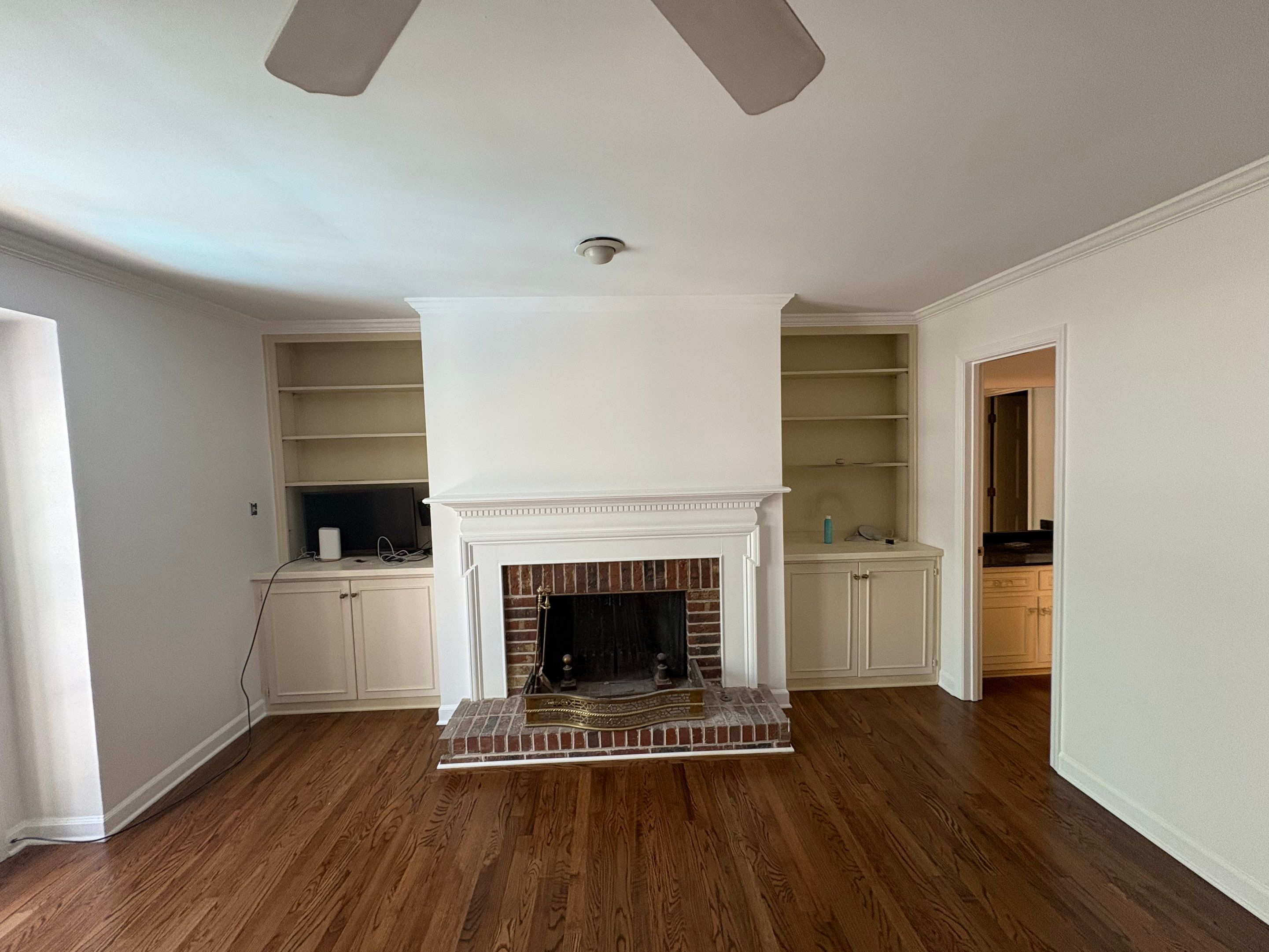 From Outdated to Elegant: A Timeless White Transformation by Atlanta's Paint Doctor