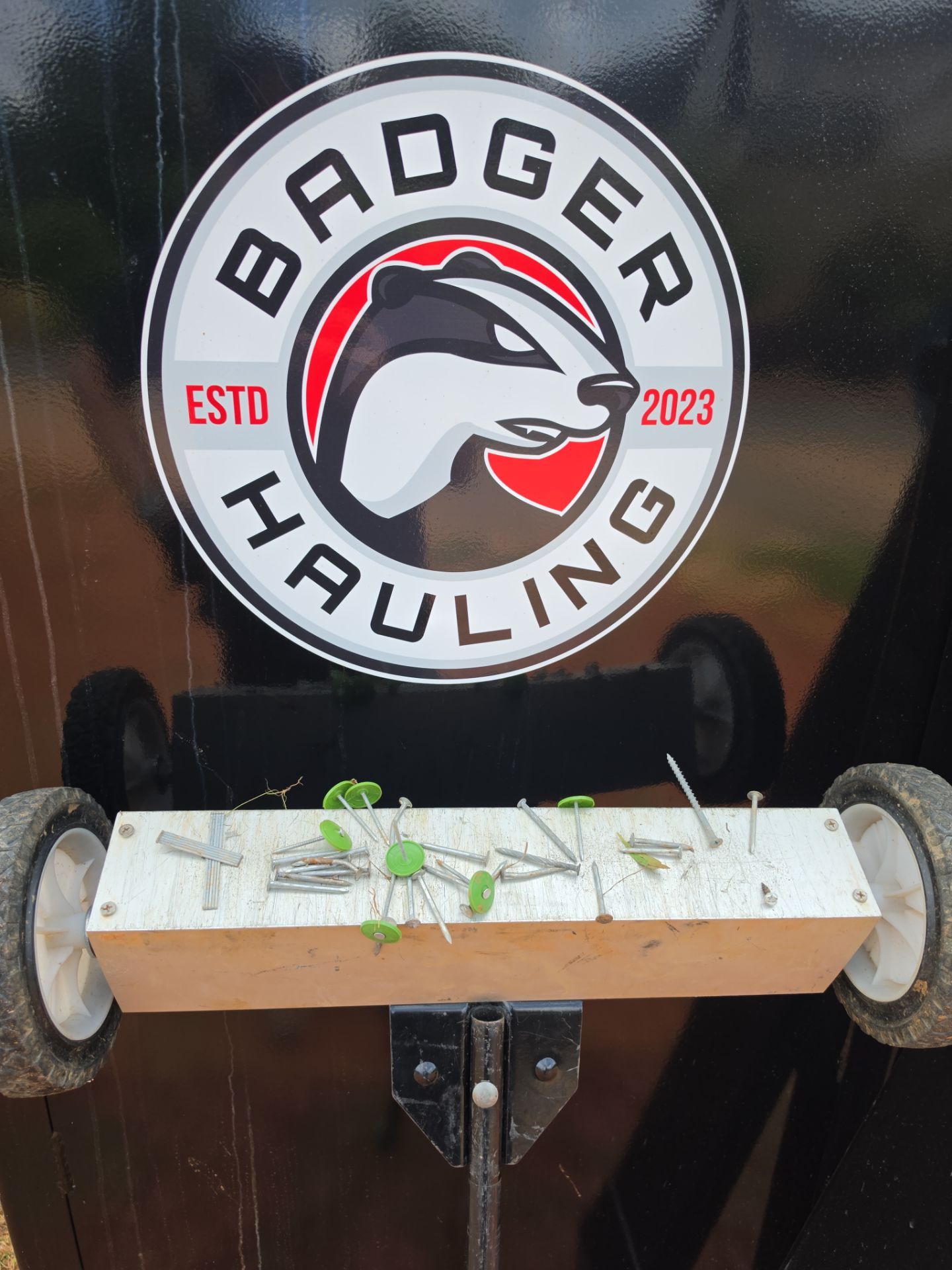Job site clean up in Rock Hill by Badger Hauling