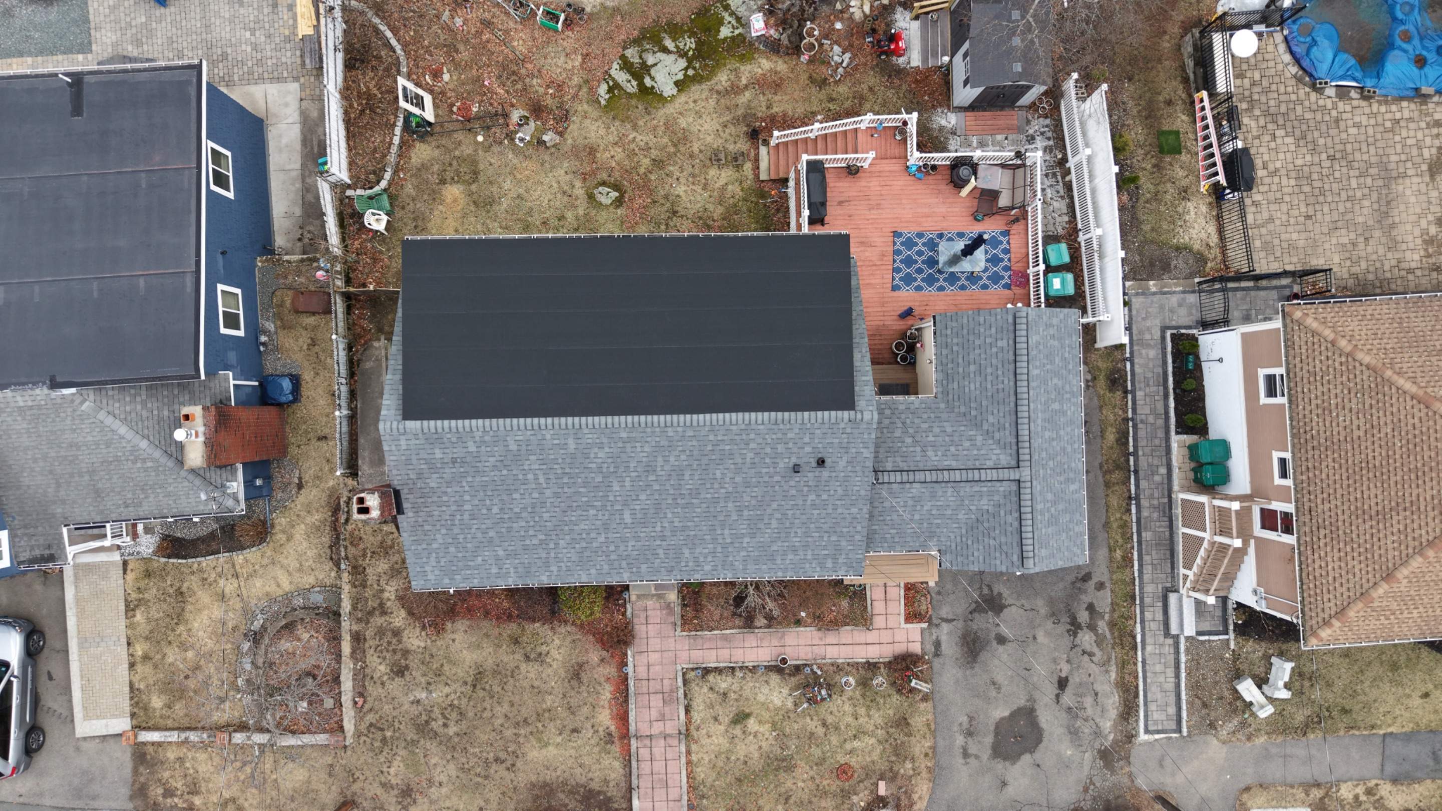 Major Roof Overhaul in Lynn, MA – Full Replacement, Skylight Removal, Gutters & Custom Flashing by JOHNNYS PRO