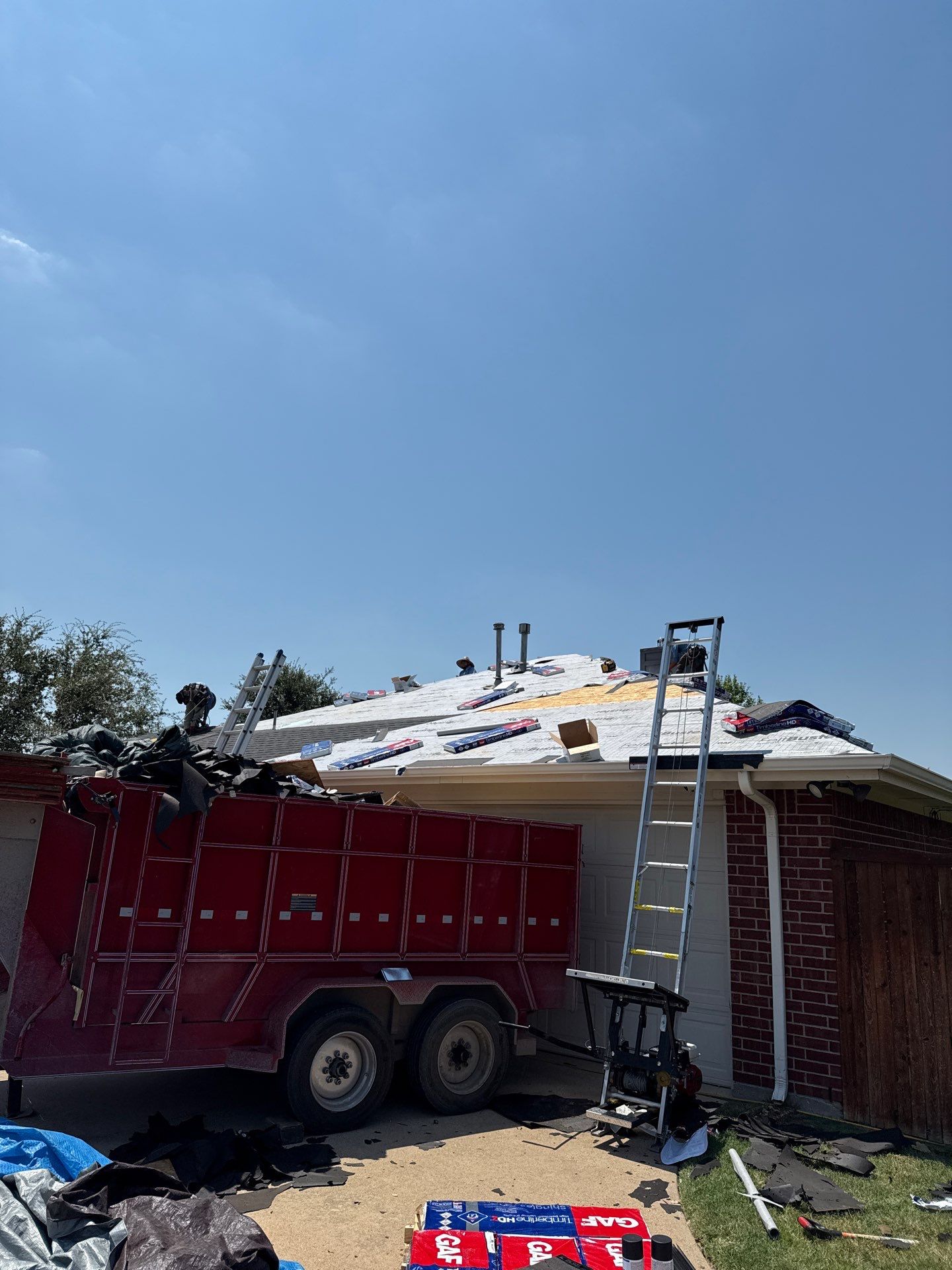 Project in Murphy by Zeus Exteriors