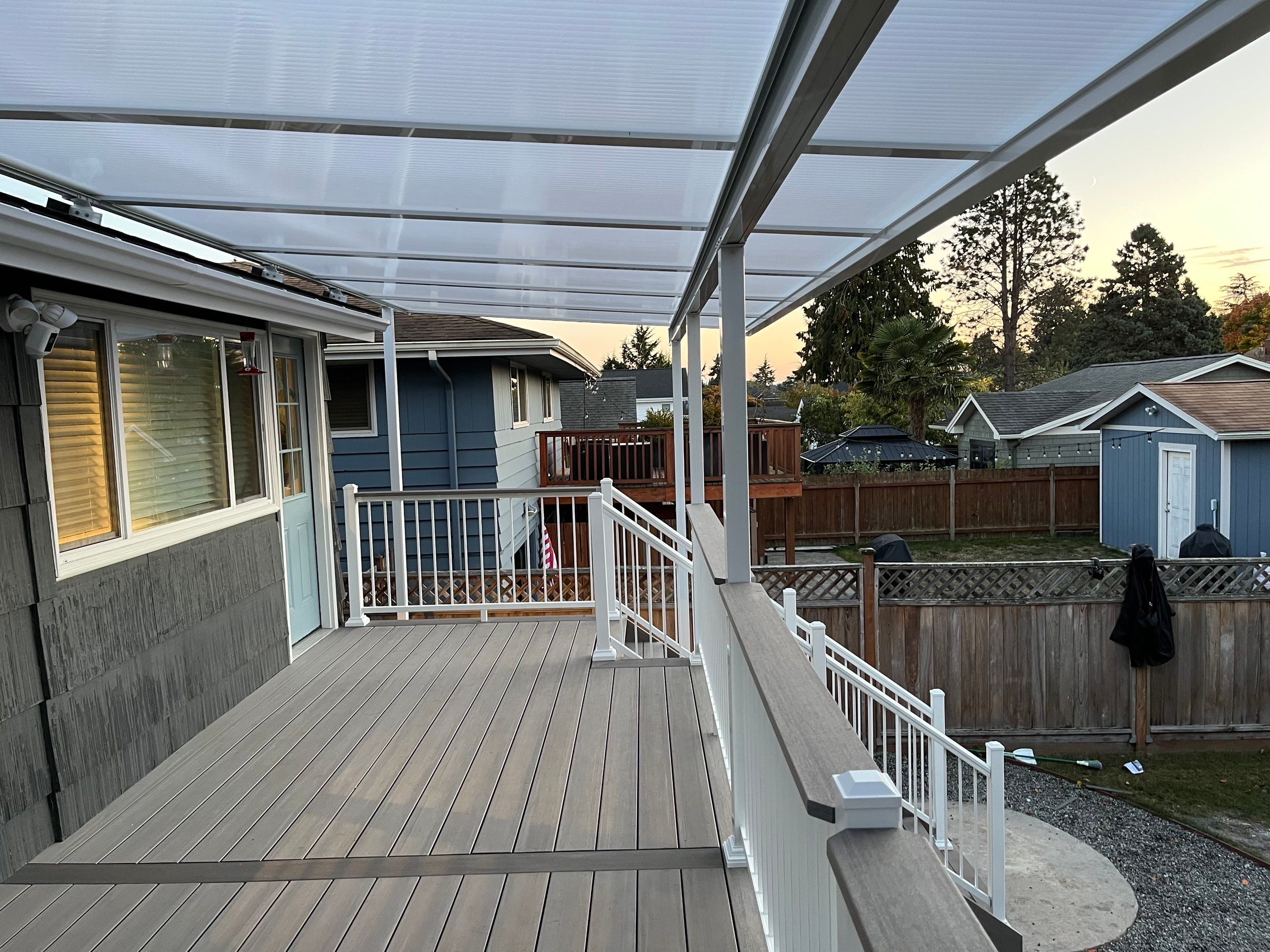 Azek Coastline Deck by Alki deck builders 