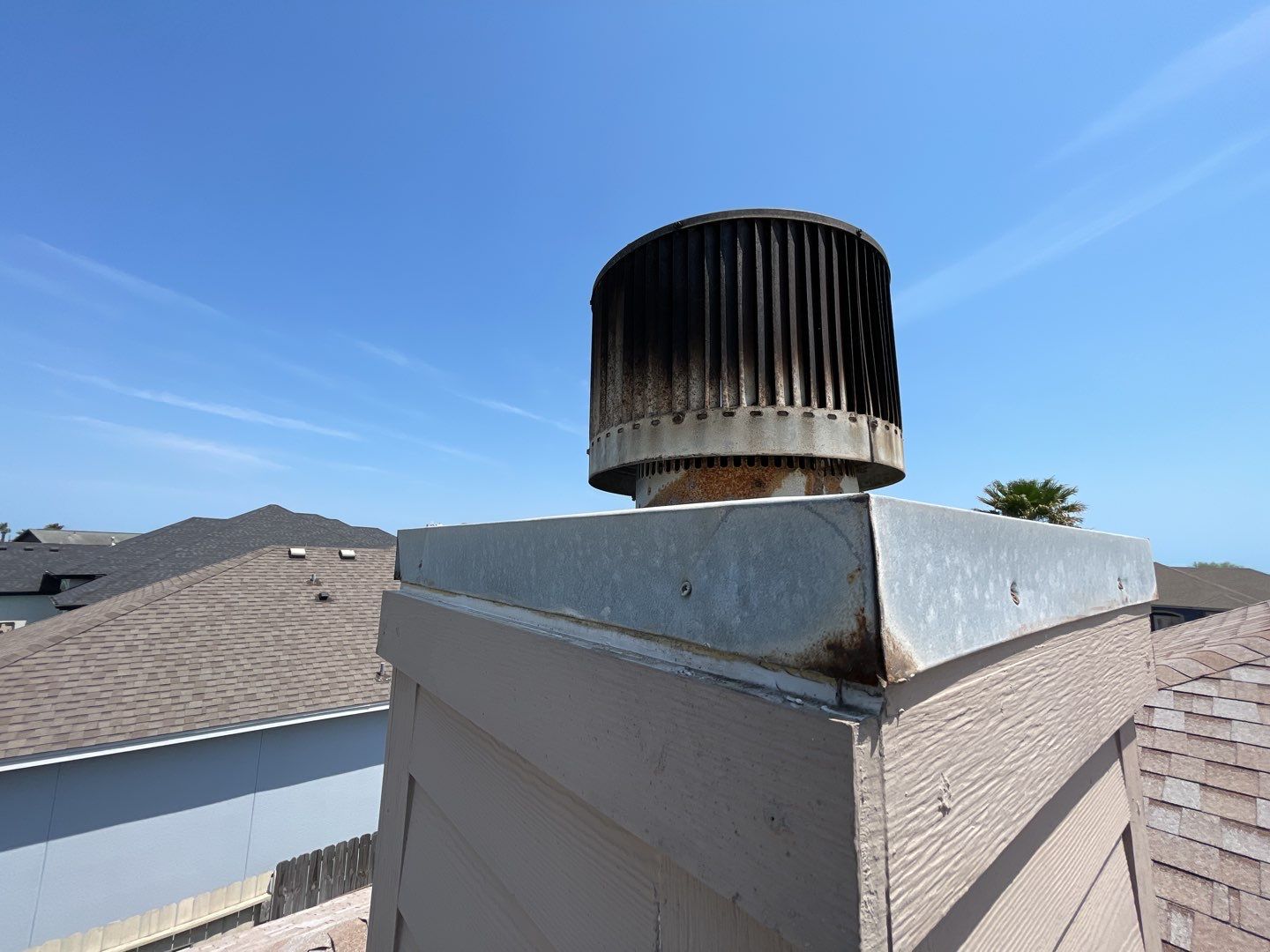 Chimney Cap Replacement With Stainless Steel by Lighthouse Roofing