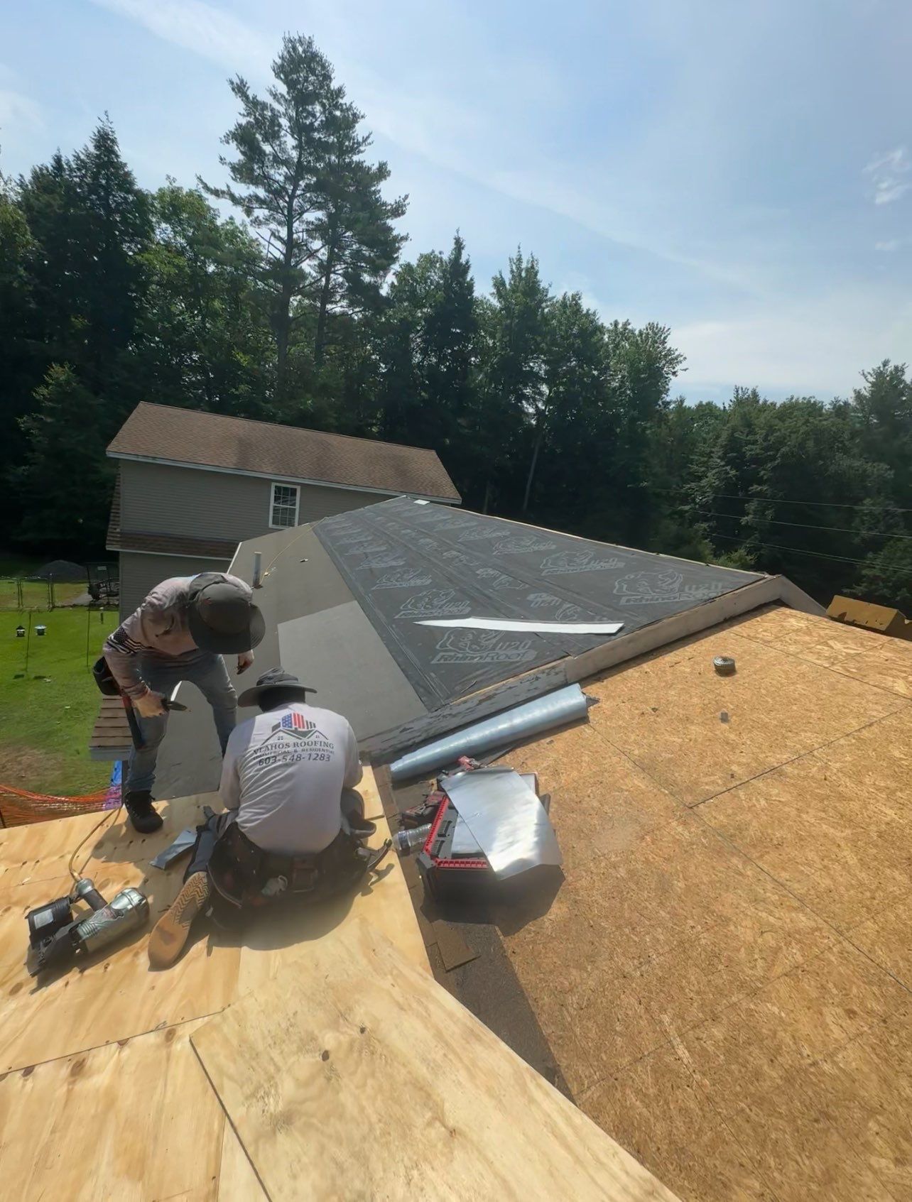 North Berwick - Roof Install by Tall pine roofing