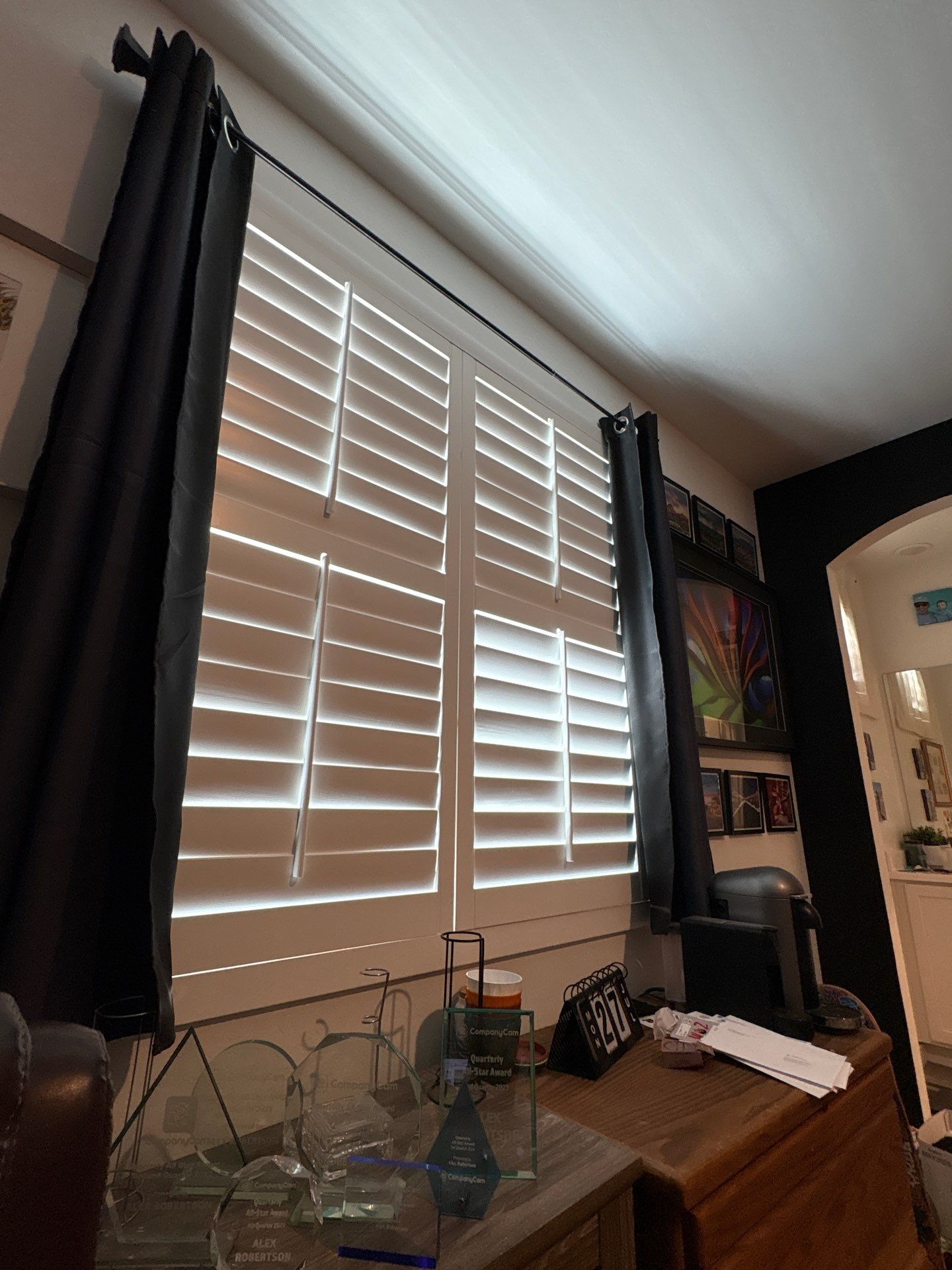 Modern Interior Renovation with Matte Black Accent Wall in Buckeye by CompanyCam Sales Demo