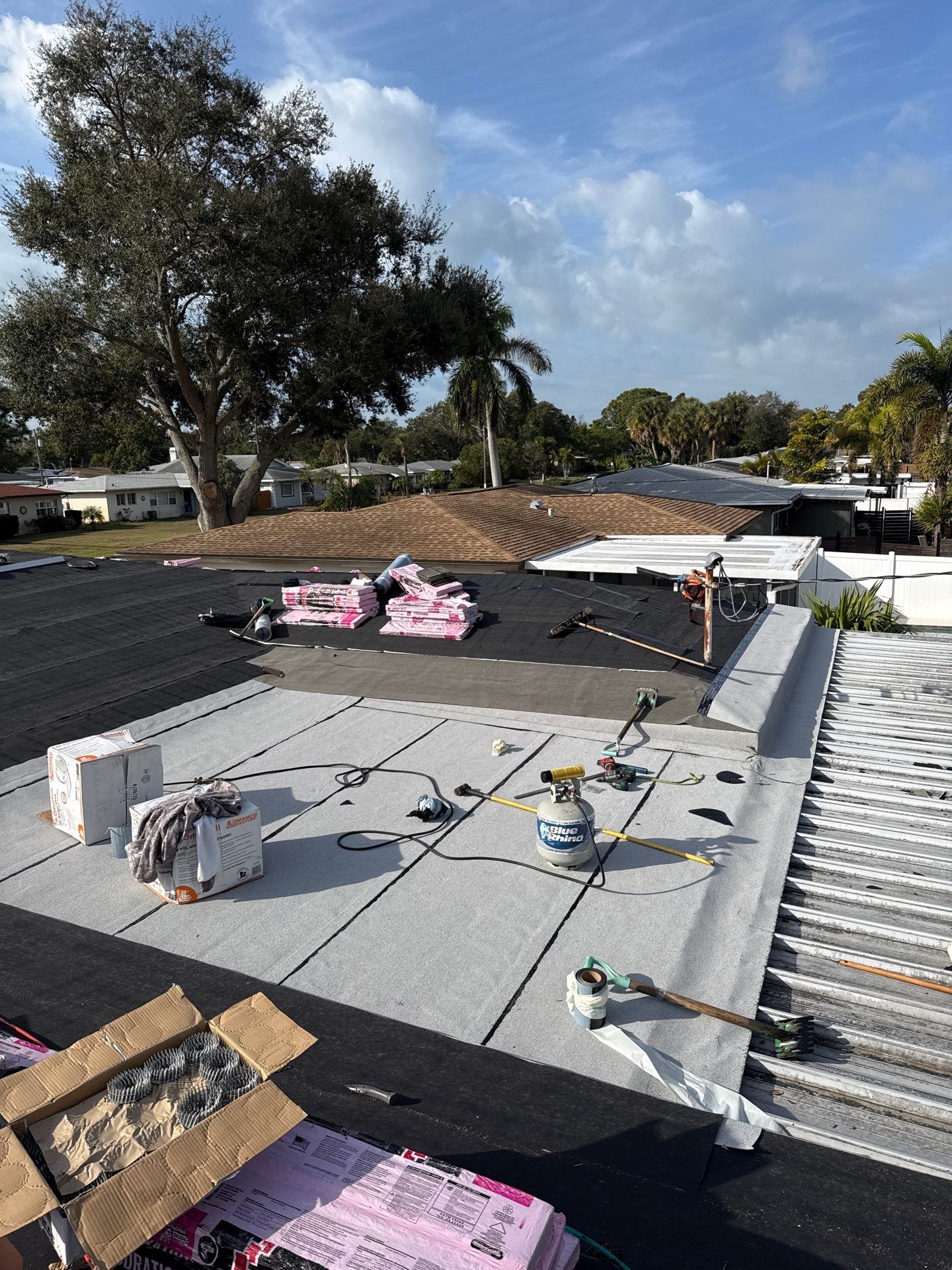 Project in St. Petersburg 33710 by Mitchell Roofing Company LLC