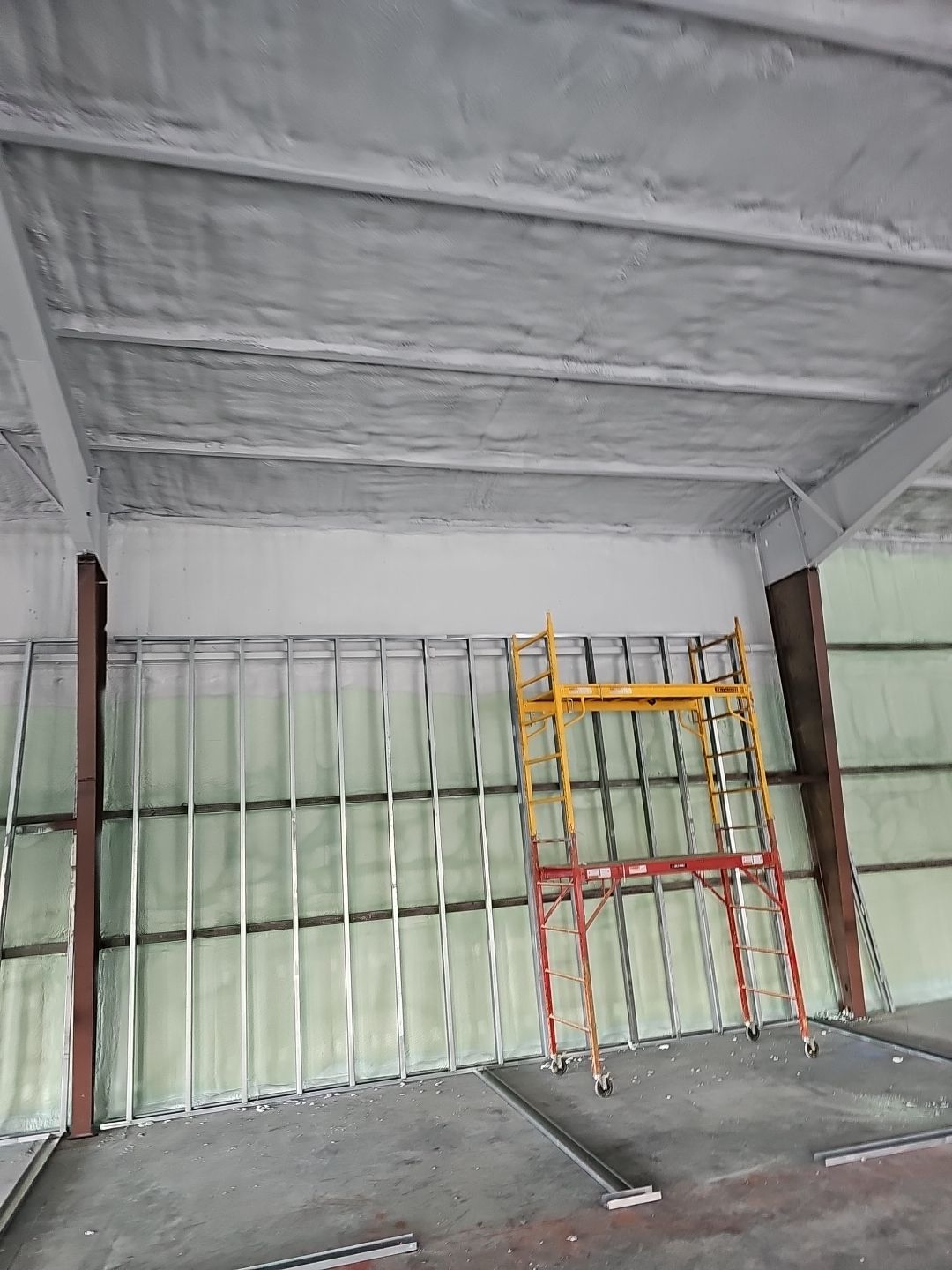 Commercial Building using Closed Cell Spray Foam by NYS Foam & Energy
