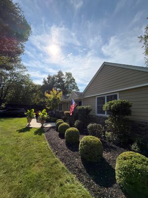 Gutter Cleaning in River Vale, NJ — Gallo Bros job photo