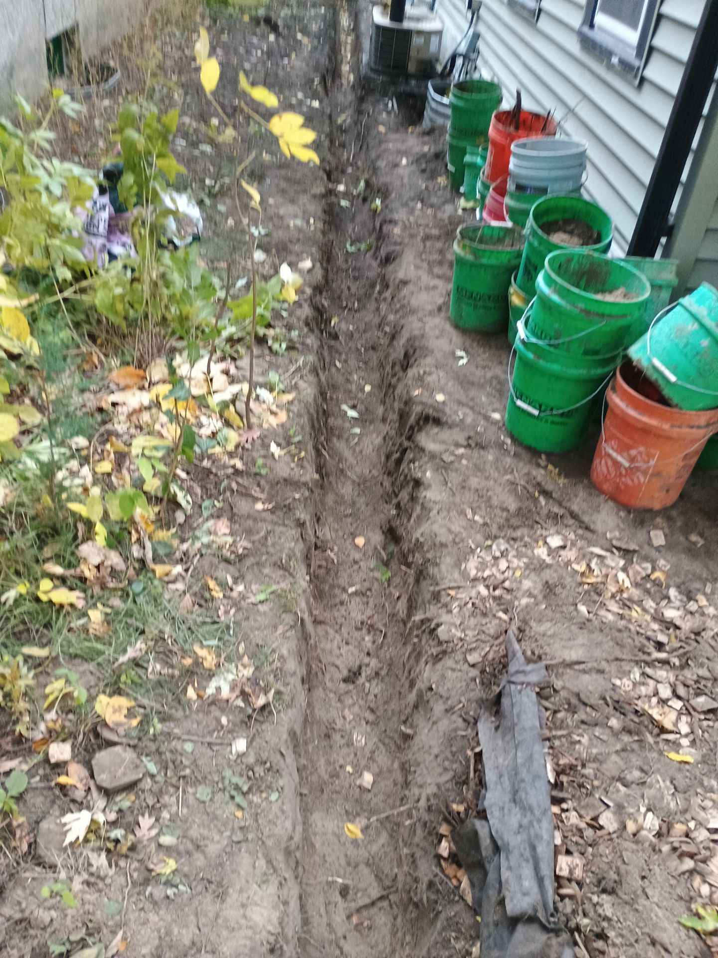 A French Drain for Maya by Waterproofing Northeast