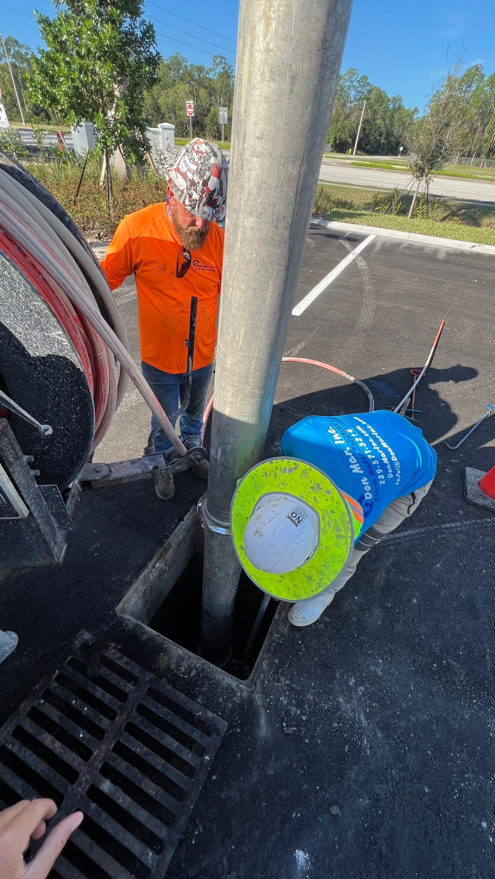 New Construction Condo Community Stormwater System Maintenance by Don Mar, Inc. Storm Water Solutions
