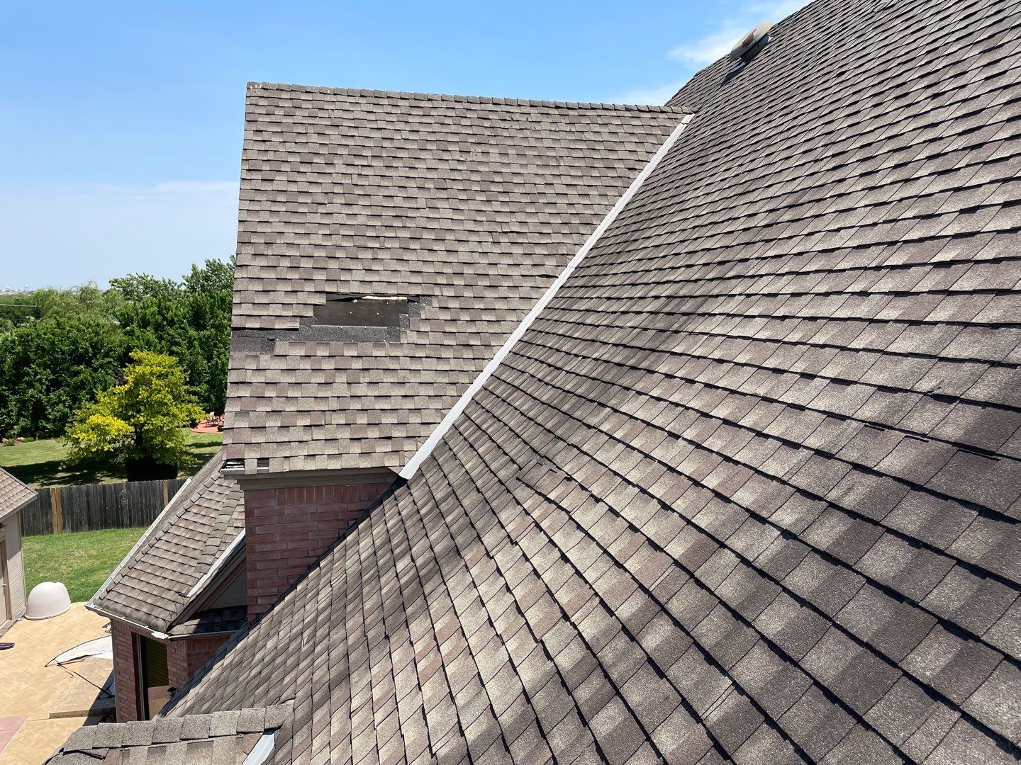 Residential Roof Replacement using CertainTeed Landmark (Weathered Wood) by Sentry Roofing
