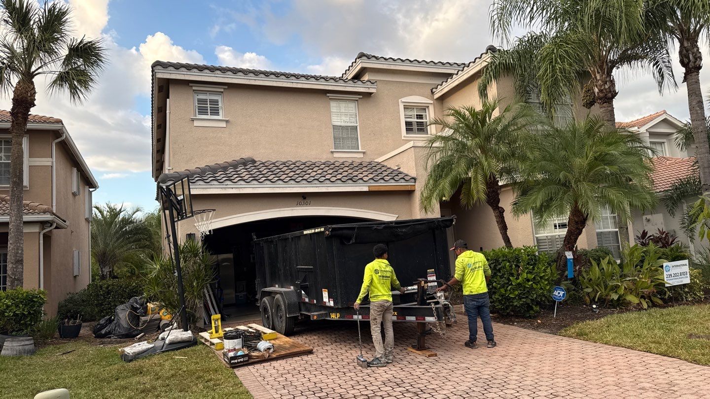 Residential Concrete Tile Install in Fort Myers, FL by International Roofing