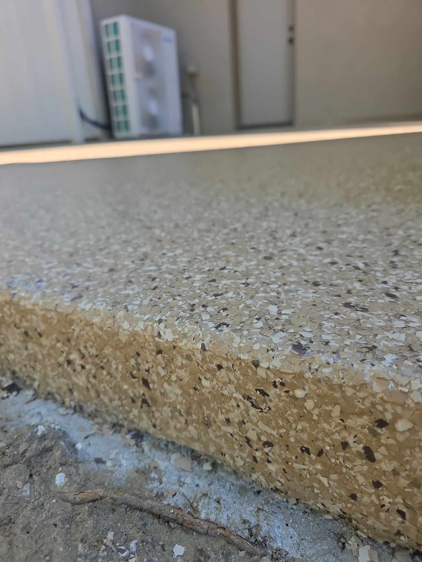 Simiron Safari Chip Concrete Coating and Front Porch Makeover in Atascadero by MGP Coatings