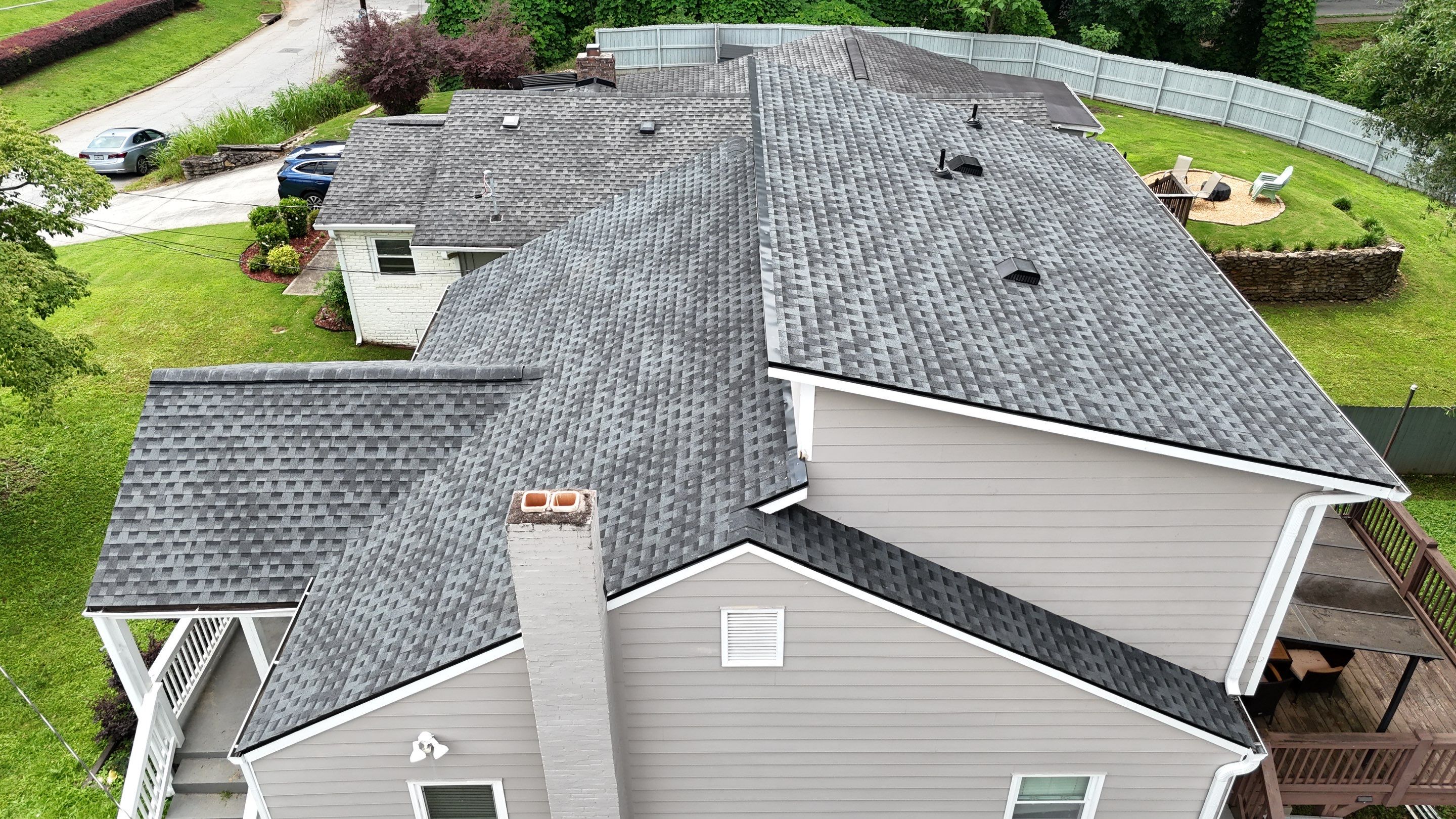 Decatur, GA Roof Replacement GAF Timberline HDZ Charcoal by Reset Roofing