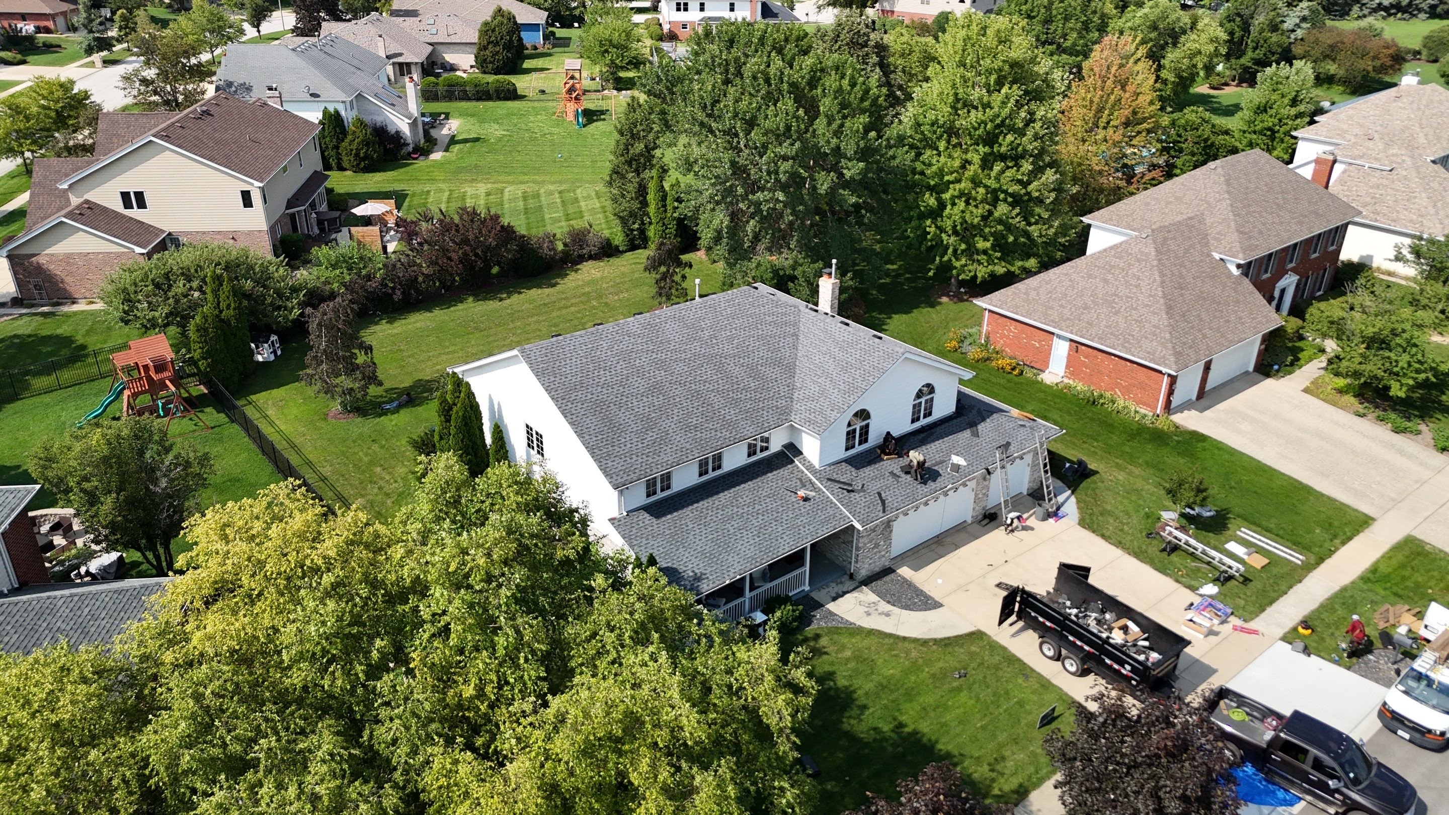 Roof and gutters replacement by Optimal Home Improvement 