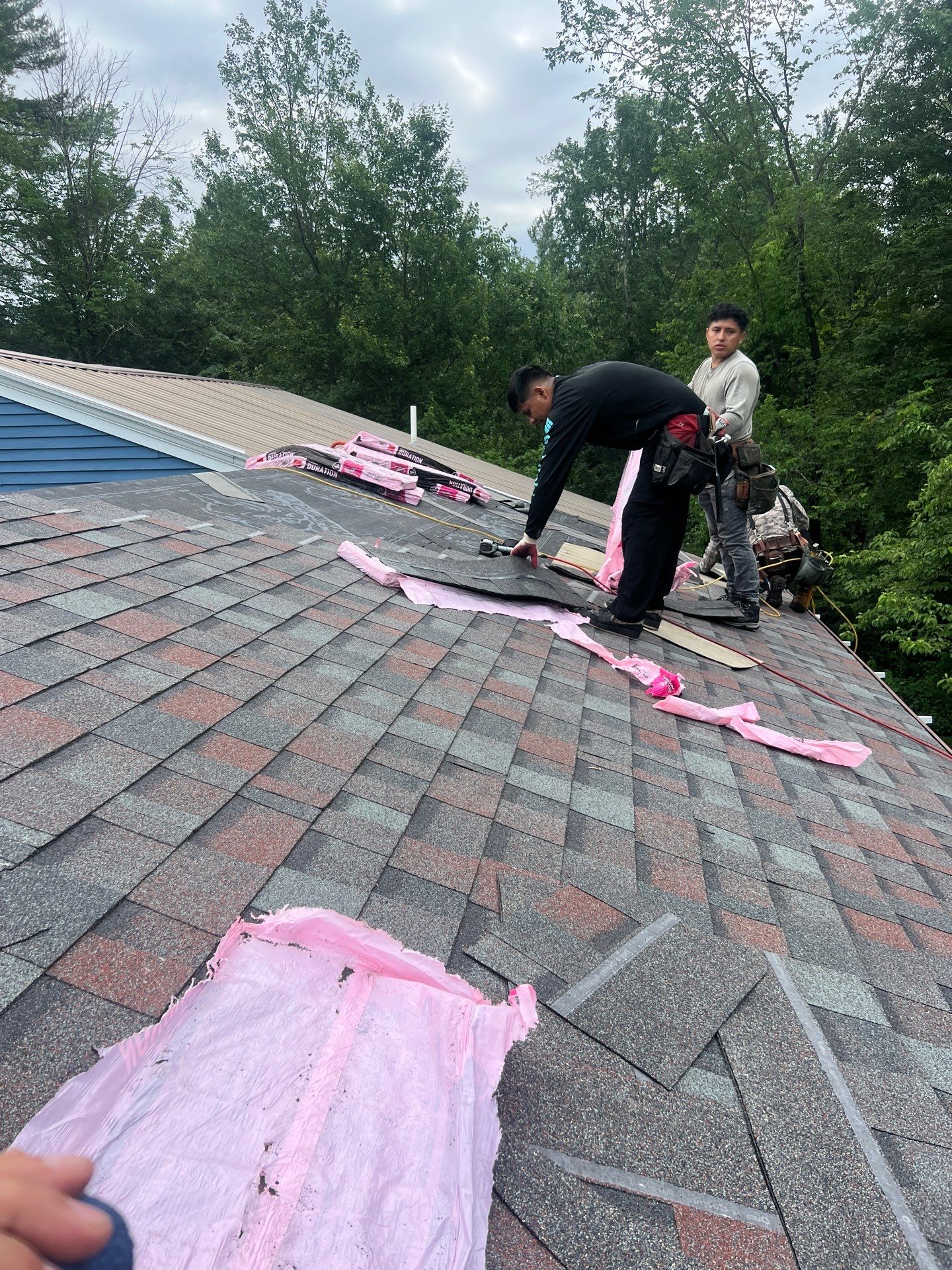 Brookline, NH – Owens Corning Asphalt Shingle Roof Replacement by Tall pine roofing