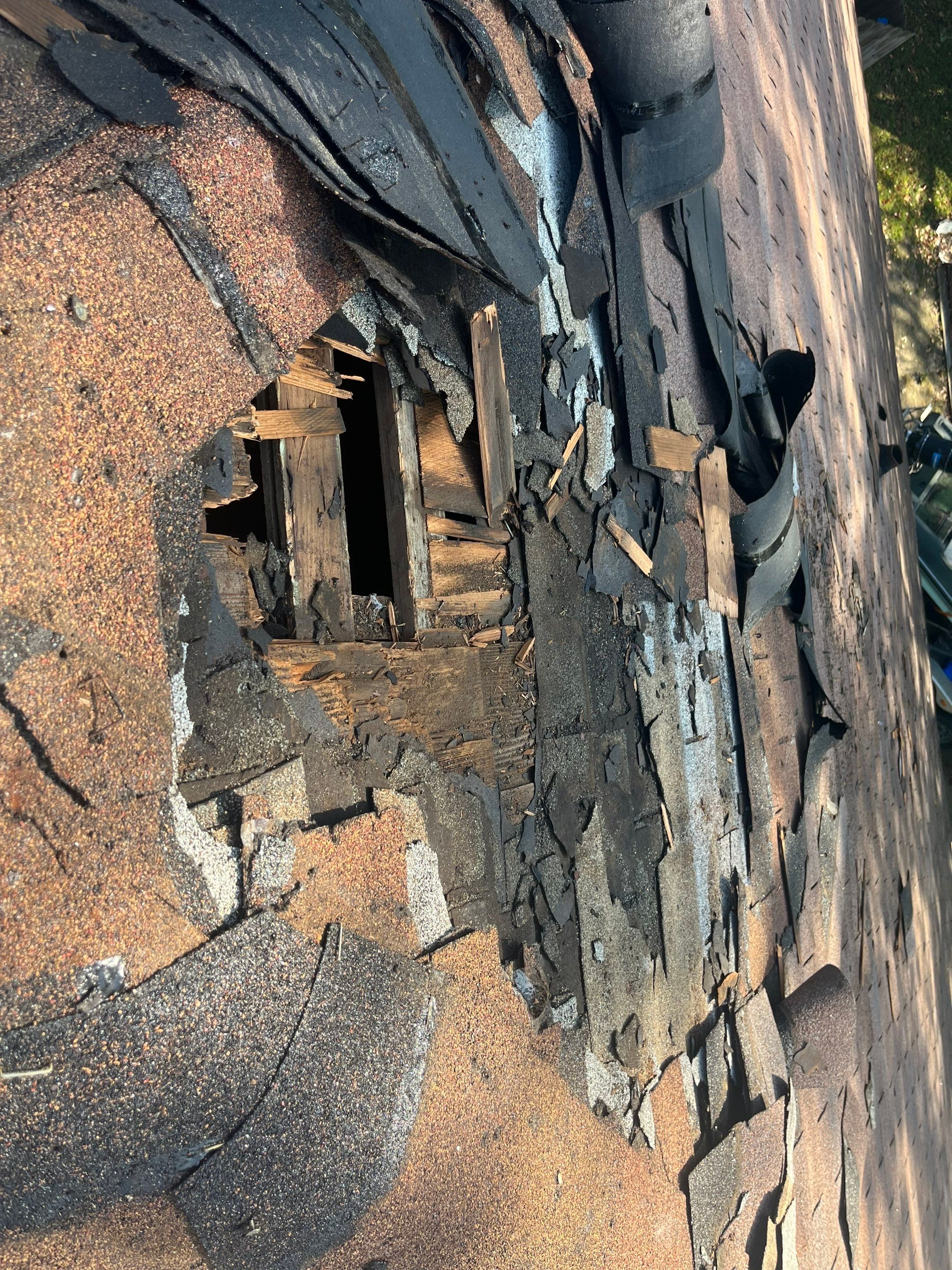 Residential Metal Roof Replacement using Reed's Metals: Colored Residental Panel (Burgundy) by Hostetler Roofing
