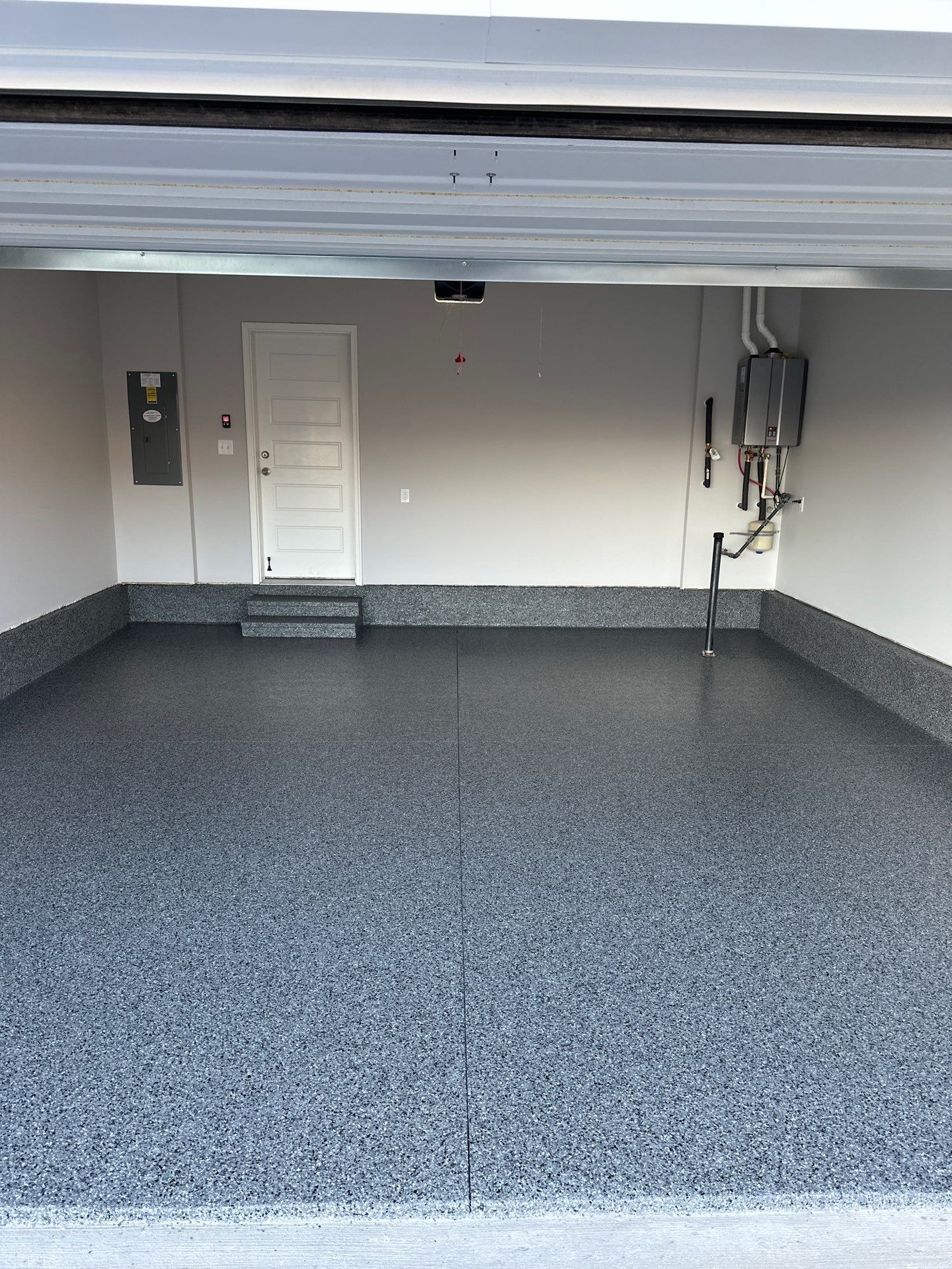 Garage Floor Coating using Nightfall by My Garage Floor Guys