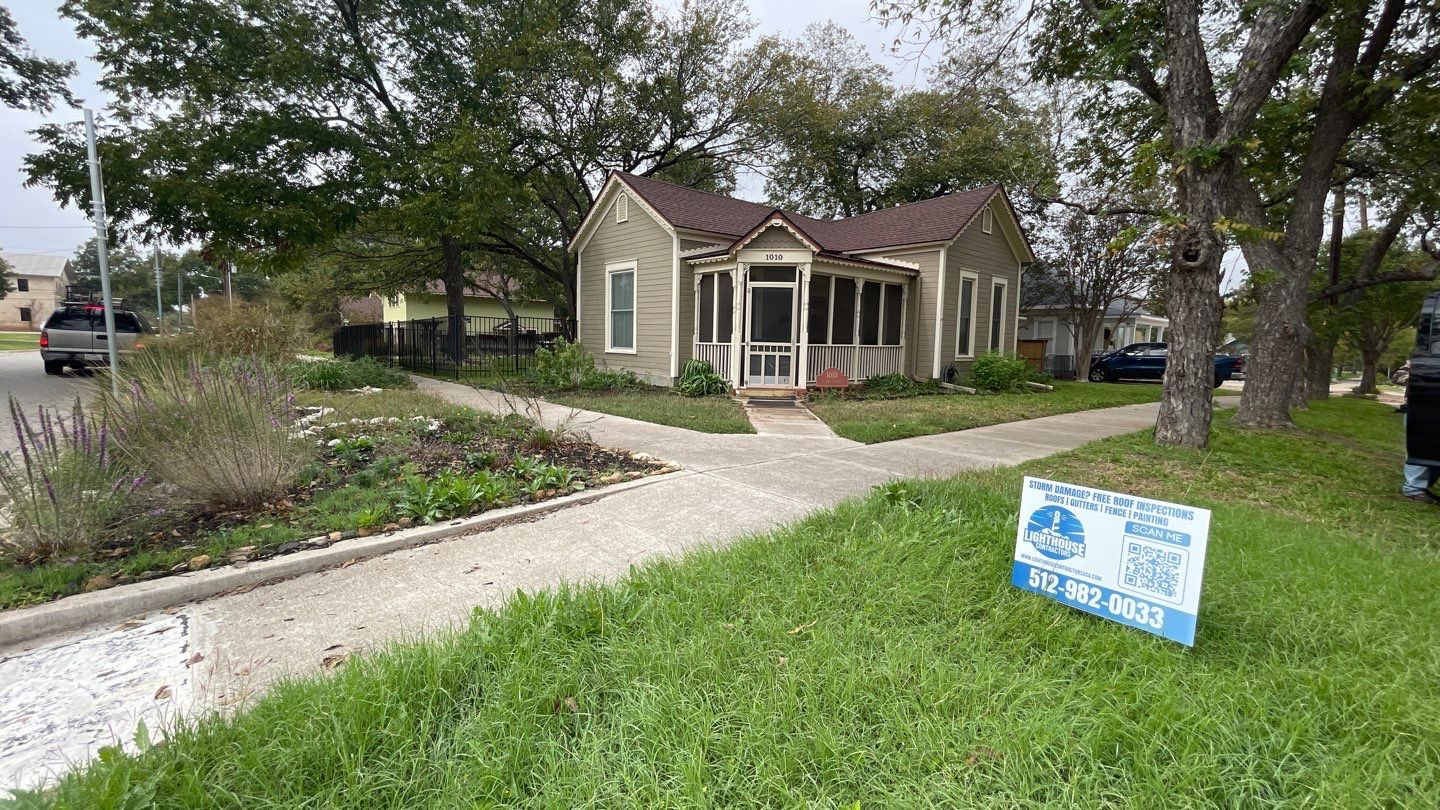 Residential Roofing Installation using GAF Timberline HDZ - Georgetown TX by Lighthouse Contractors