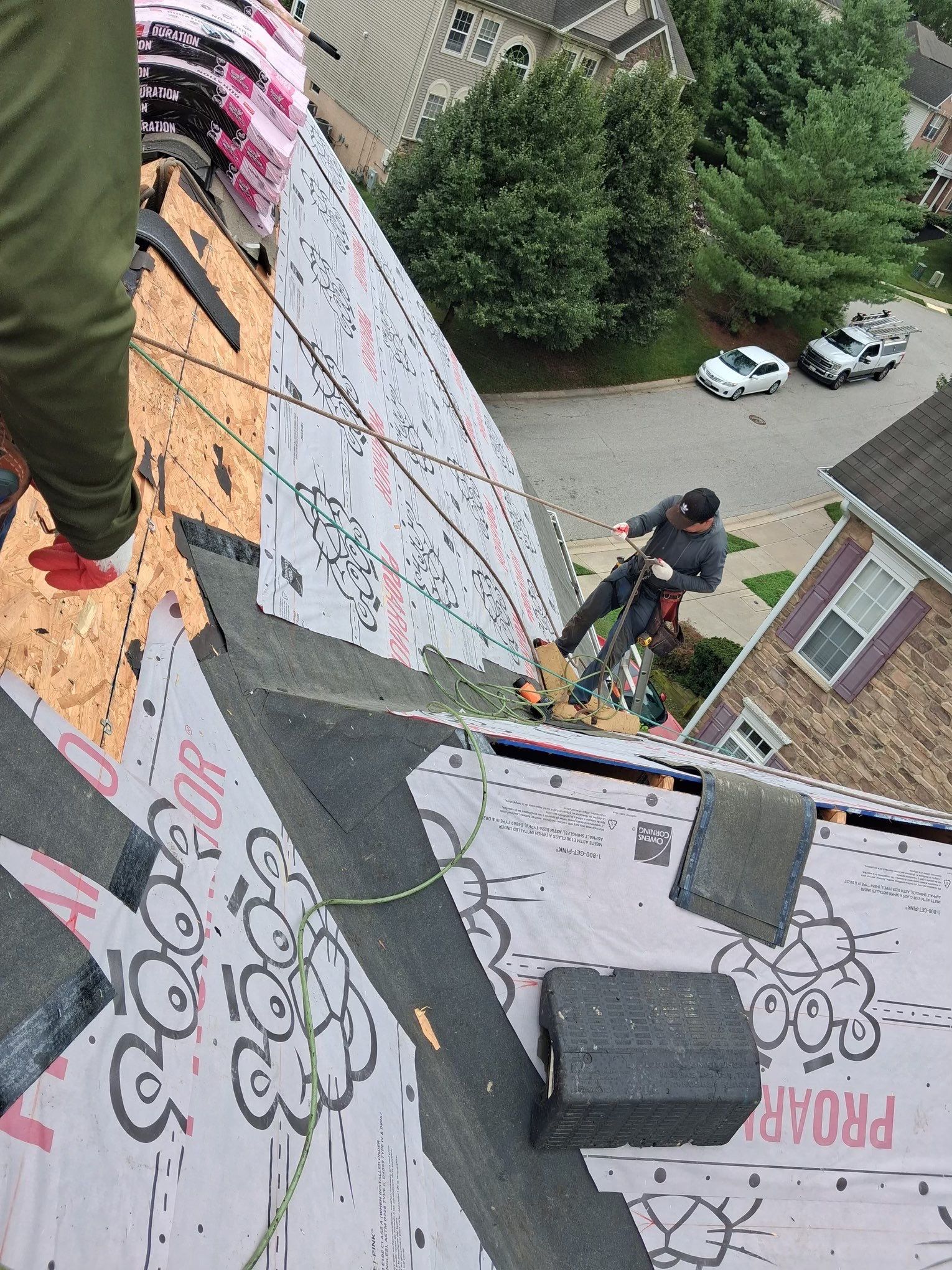 Owens Corning Architectural Shingle Roof Replacement in Ellicott City by Frederick Roof Repair