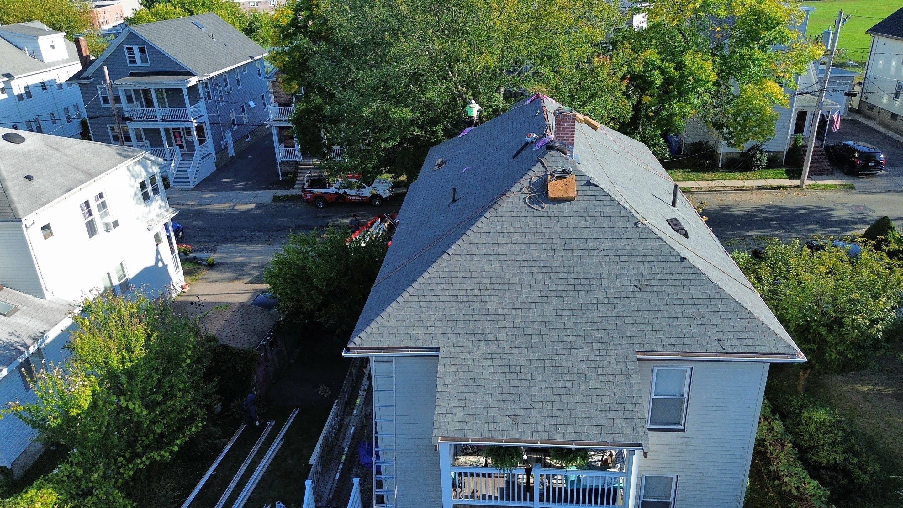Roof & Gutter Replacement – Belmont, MA by Mighty Dog Roofing of Greater Middlesex County