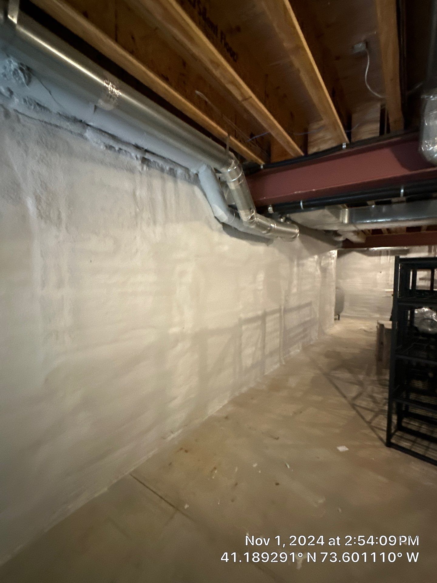Attic Insulation using open cell spray foam by NYS Foam & Energy