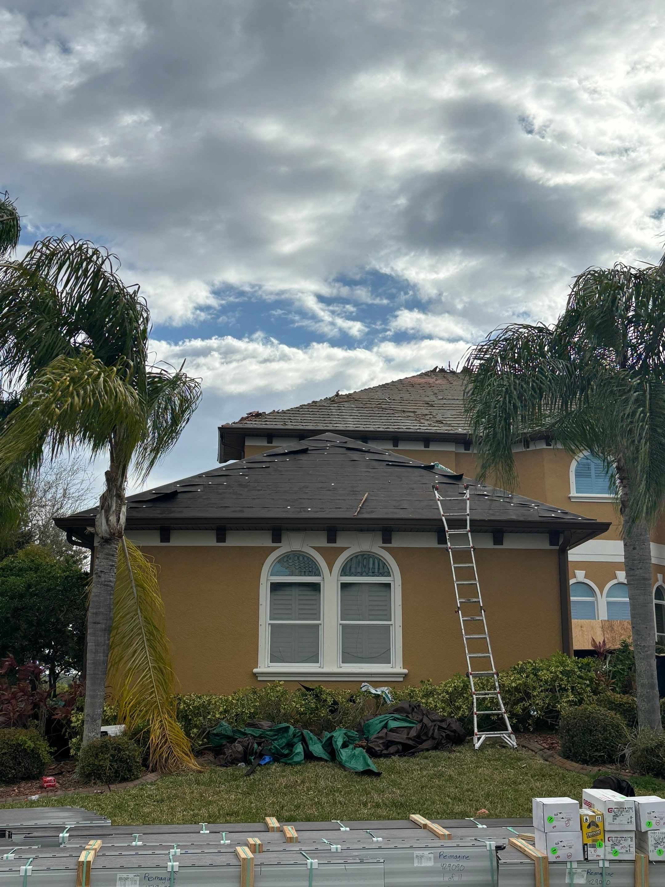 Dark Bronze Standing Seam by Reimagine Roofing