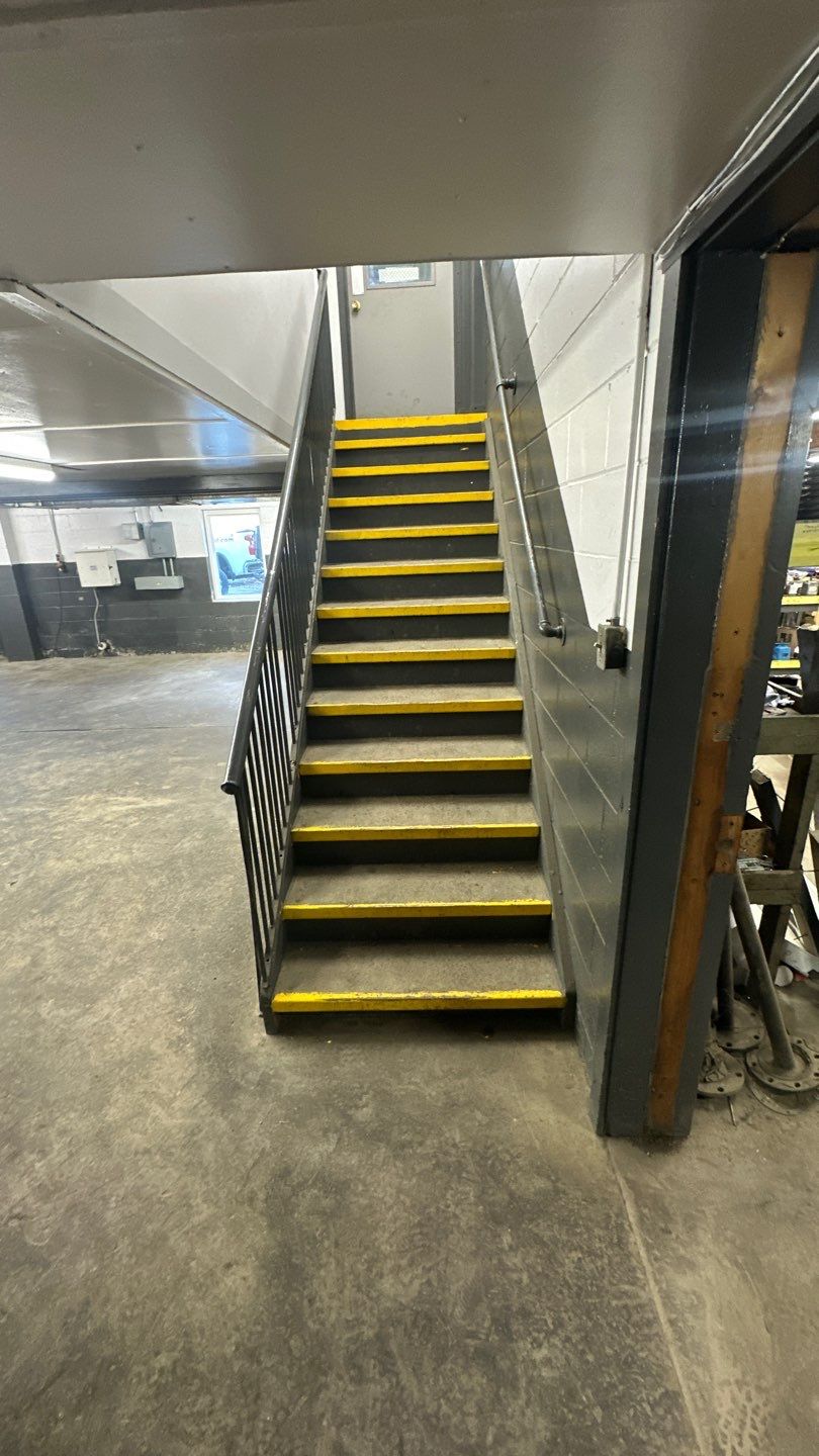 Industrial Grey Grit Project in Mars by Floors in a Day, Inc