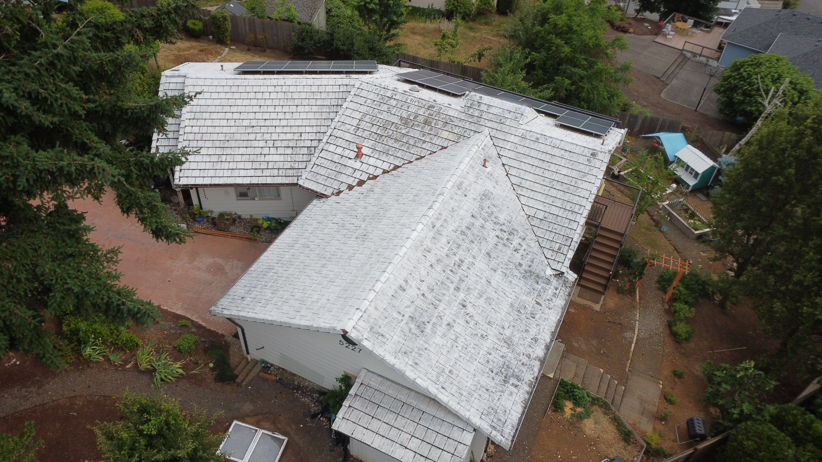Granite Black Residential Roof Replacement by Orezona Building & Roofing Company, Inc.