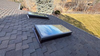 Out With the Old Acrylic Skylights, Hello Velux!