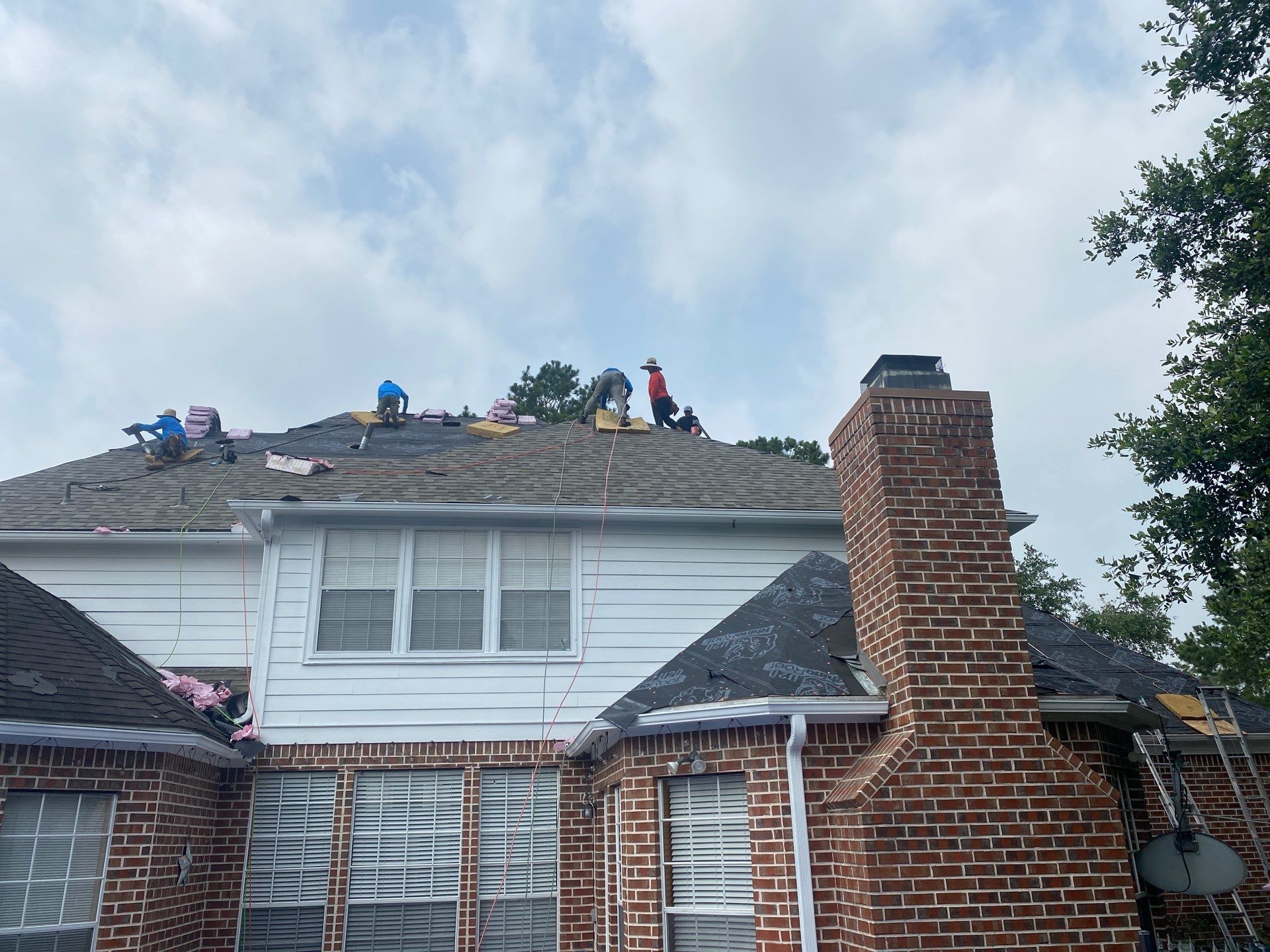 Residential Roofing Repair using Owen's Corning Duration (Lifetime) Shingles by Roof Repair Company