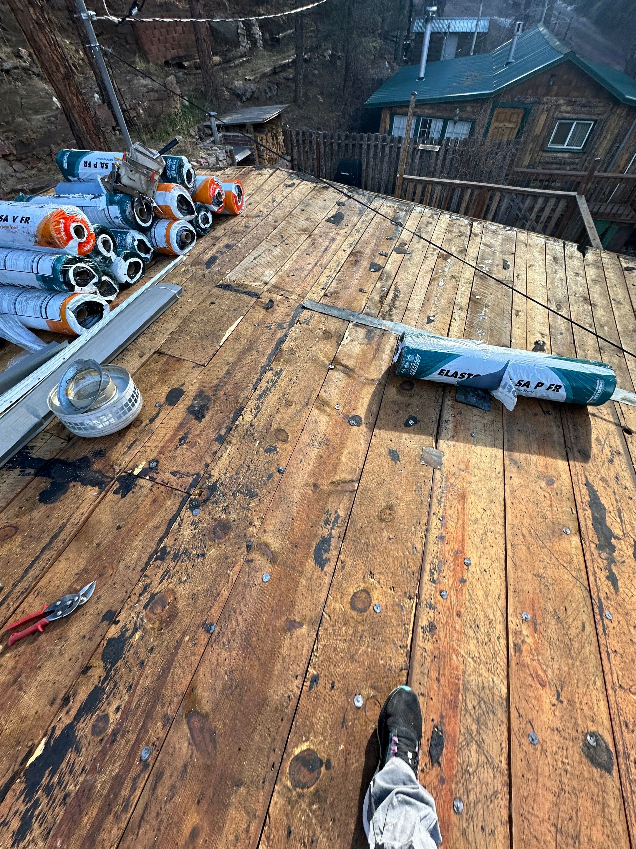 Residential Roofing Installation using Modified Bitumen Roofing by Blue Peaks Roofing LLC 