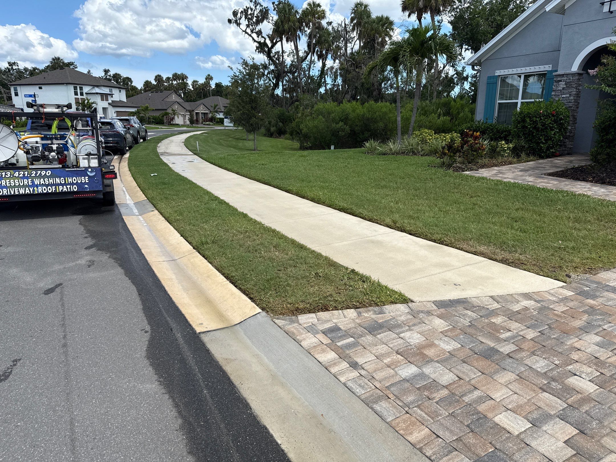 Complete Exterior Cleaning – Trevesta Community, Palmetto, FL by Sunshine AquaWash