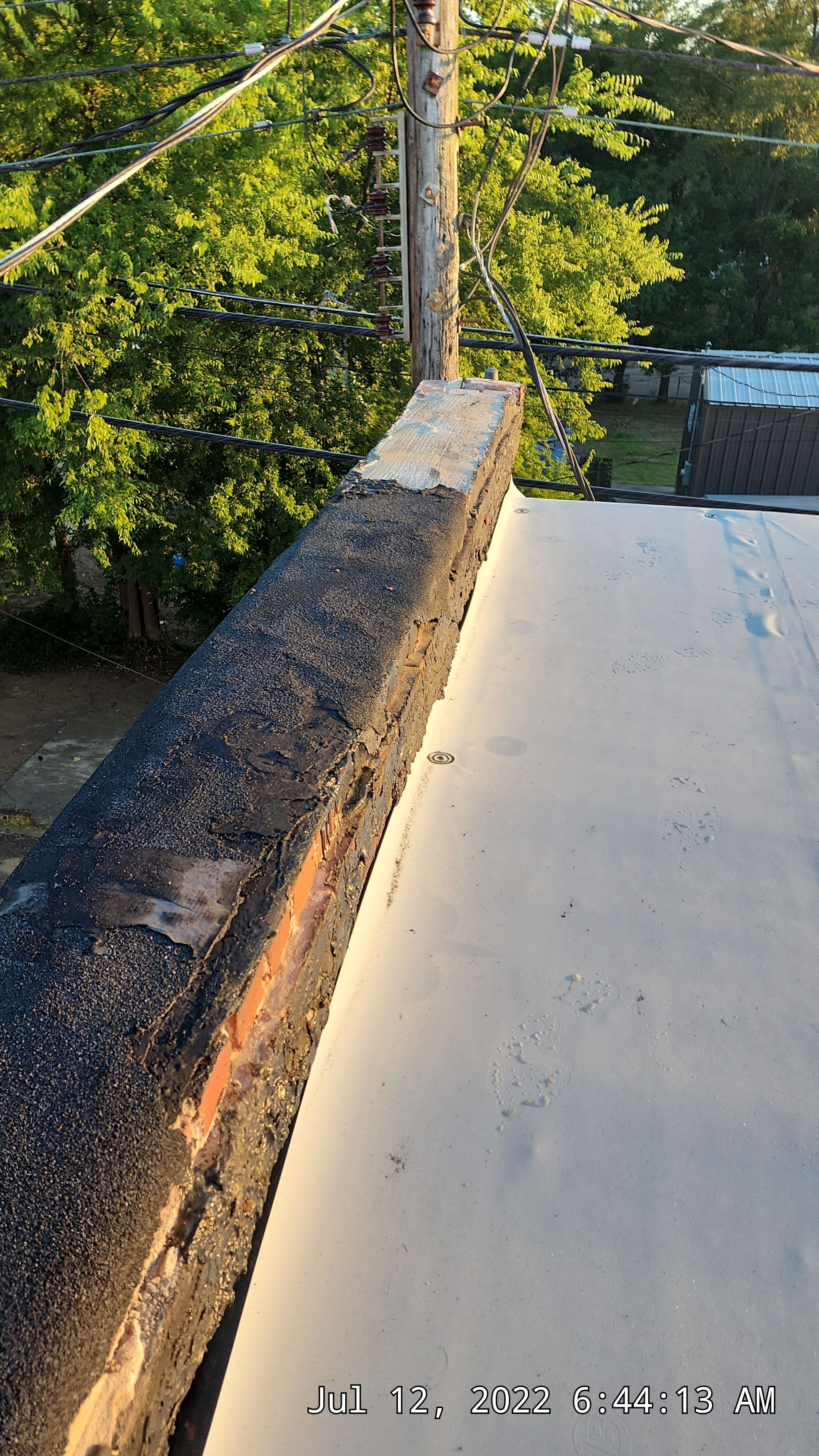 Commercial Roofing Installation in DeQueen, AR, using 50 mil PVC by Hostetler Roofing