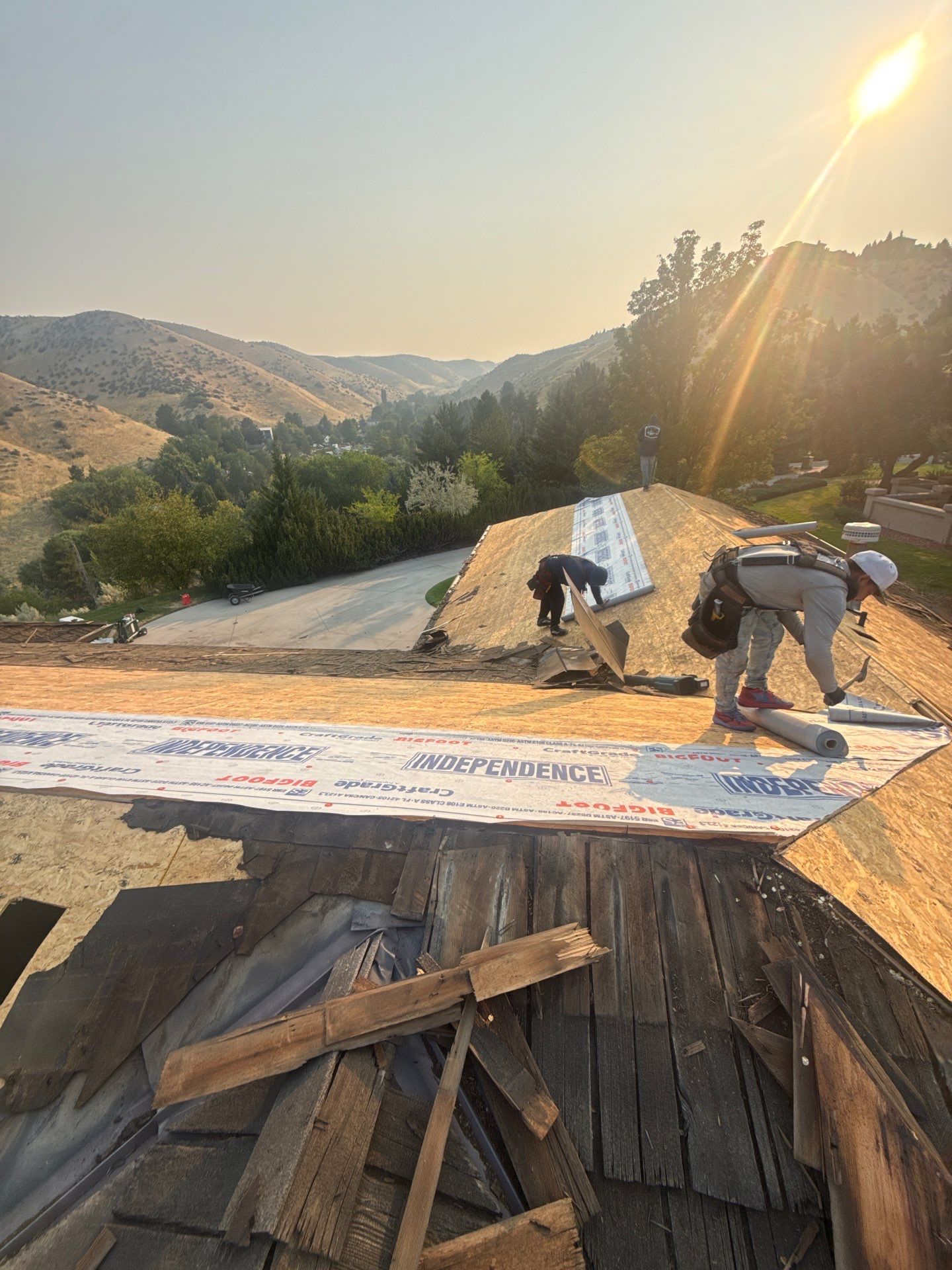 Cedar Shake to IKO Dynasty Shingle Roof Replacement in Boise by Olive Roofing