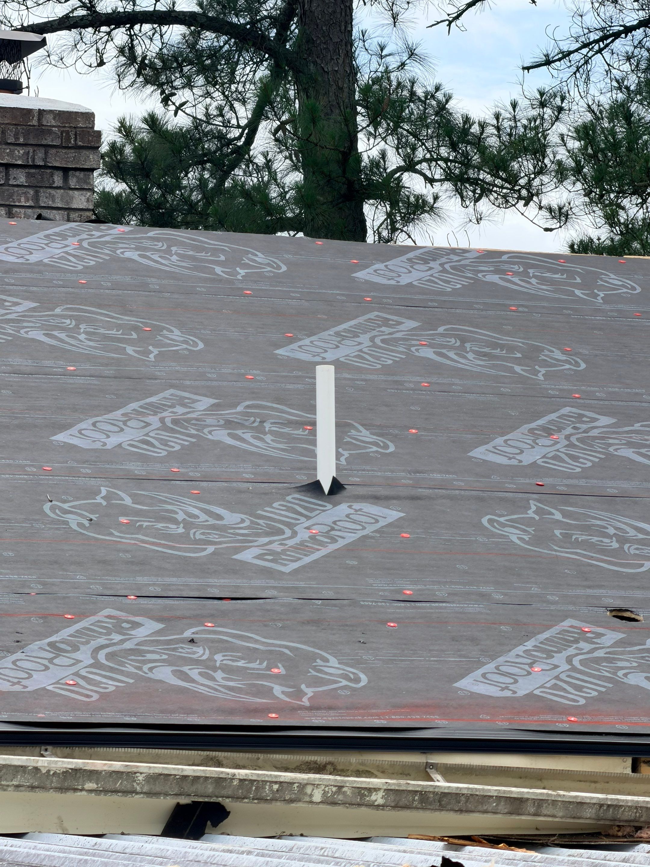 Roof Trusses Replaced- New Roof Installation by Karcher Roofing & Construction