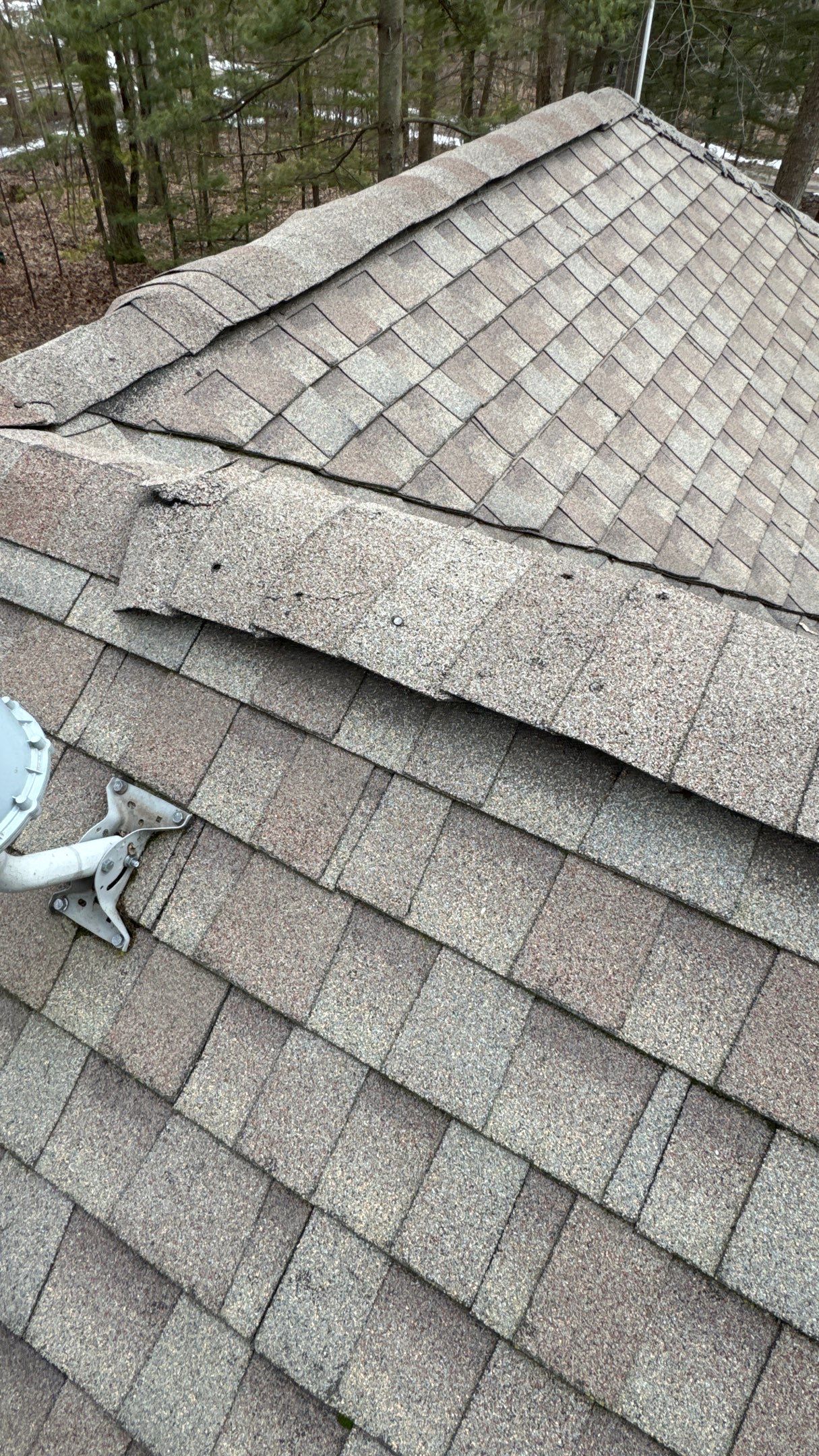 Roof Replacement using Owens Corning Colonial Slate by 180 Contractors