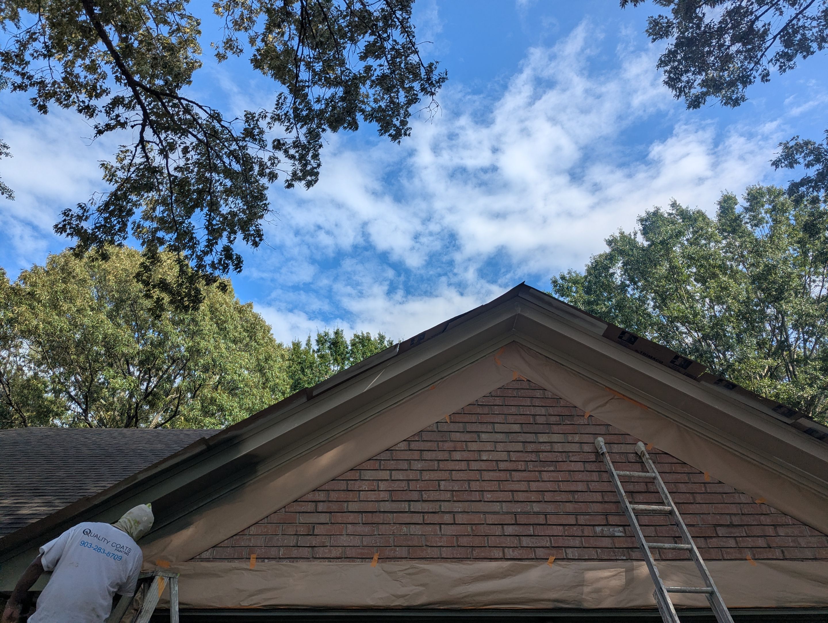 From Peeling Paint to Stunning Olive Green | Longview, TX Exterior Paint Job by Quality Coats Painting