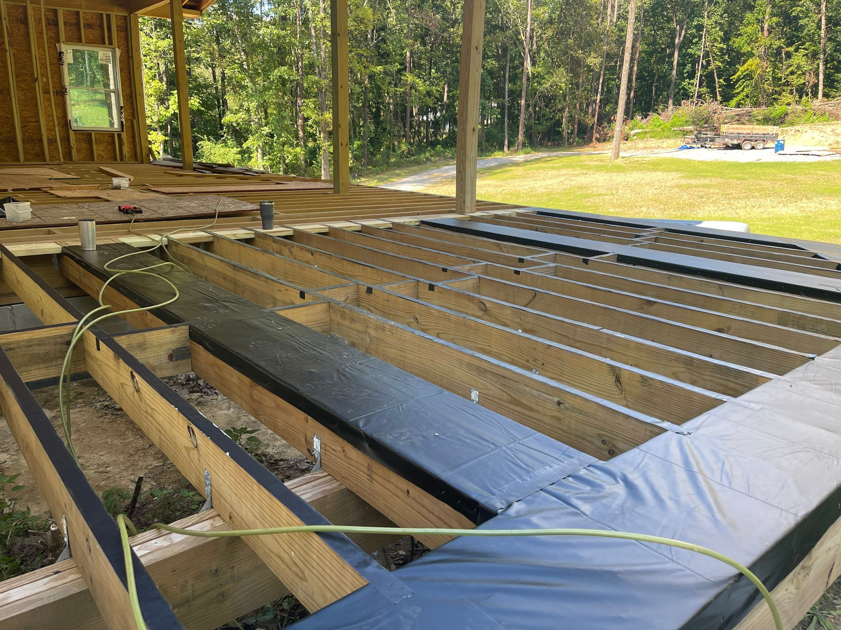 Composite Porch by Pillar and Pine