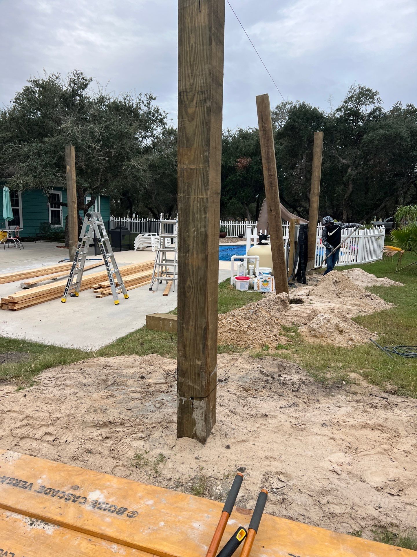 Poolside Pink Top by Bayfront Roofing and Construction